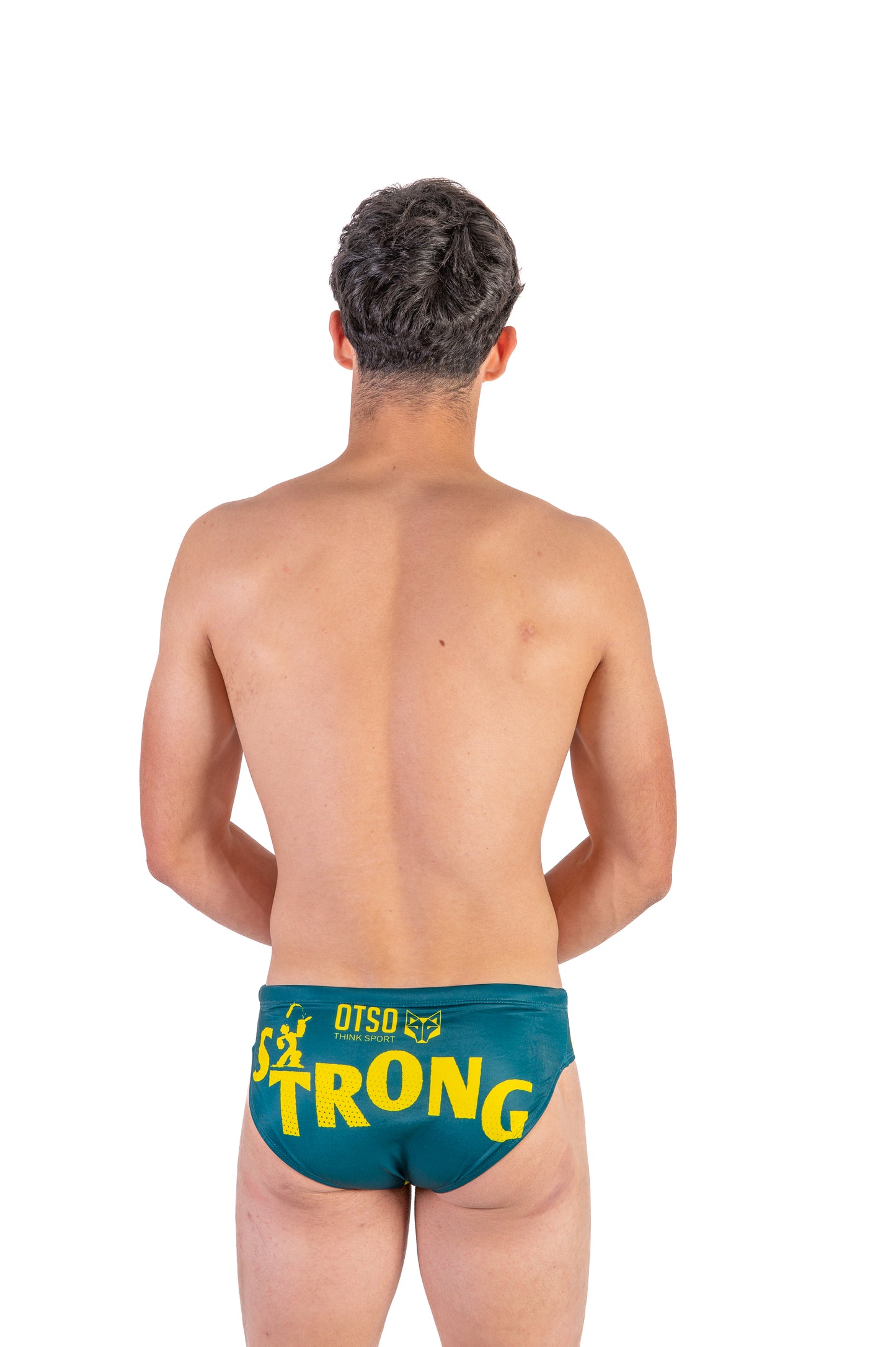 Men's slip swimsuit - Popeye Strong