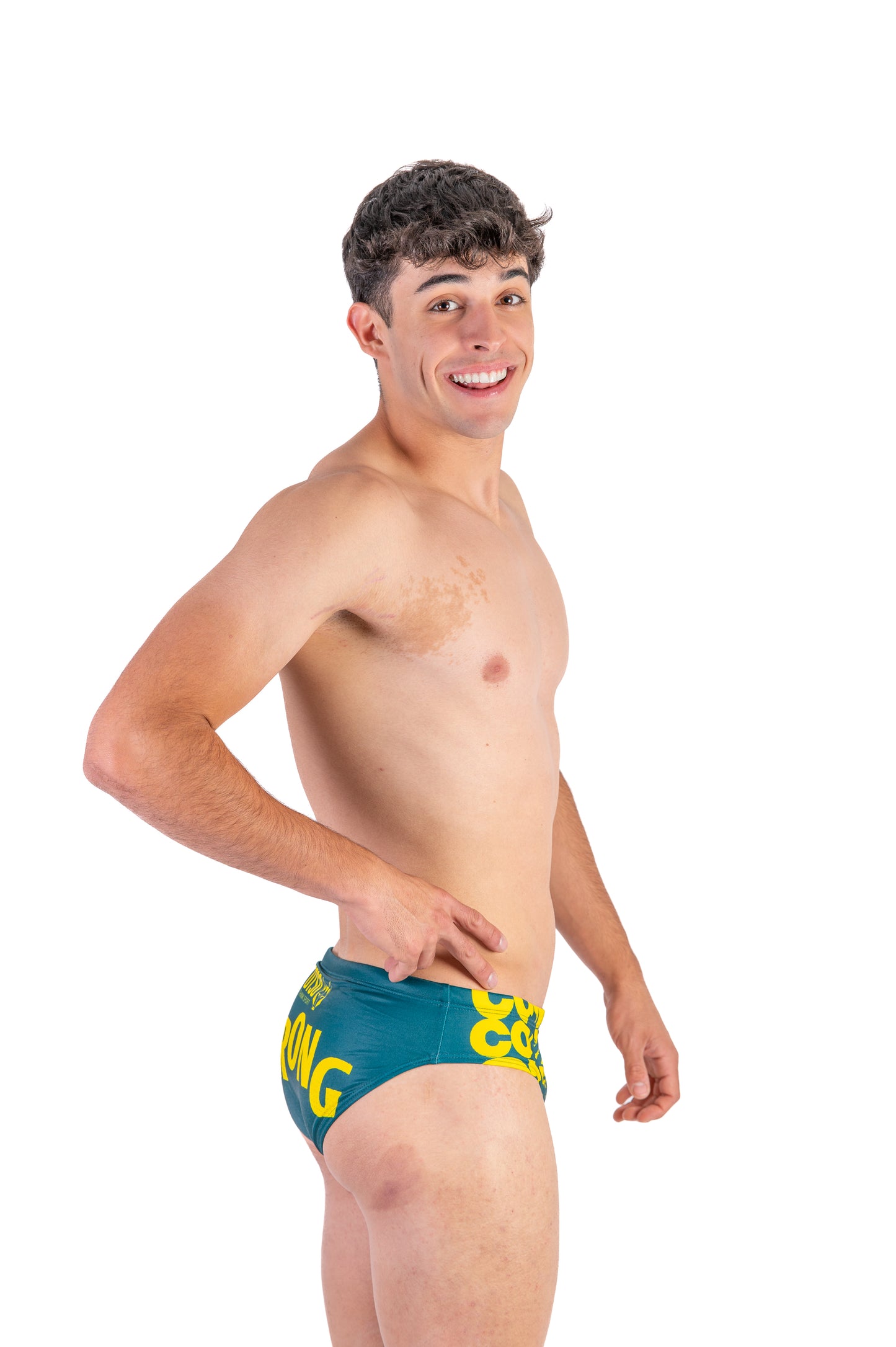 Men's slip swimsuit - Popeye Strong