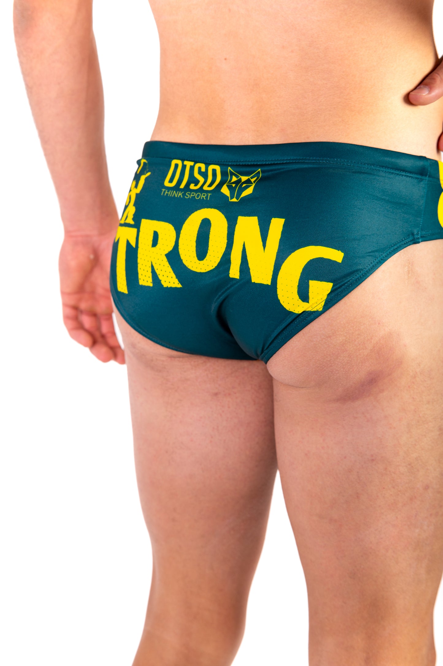 Men's slip swimsuit - Popeye Strong