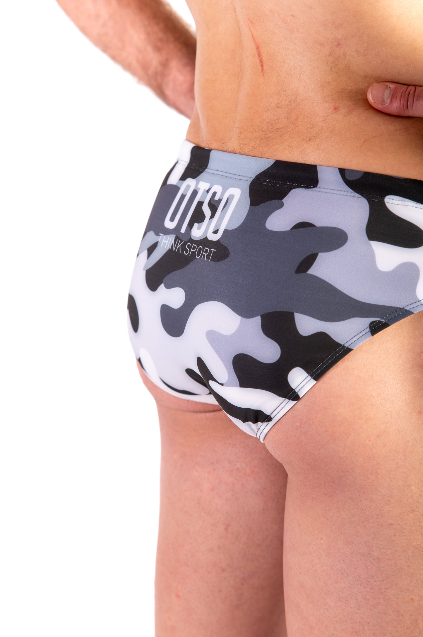 Costumi slip uomo - Grey Camo