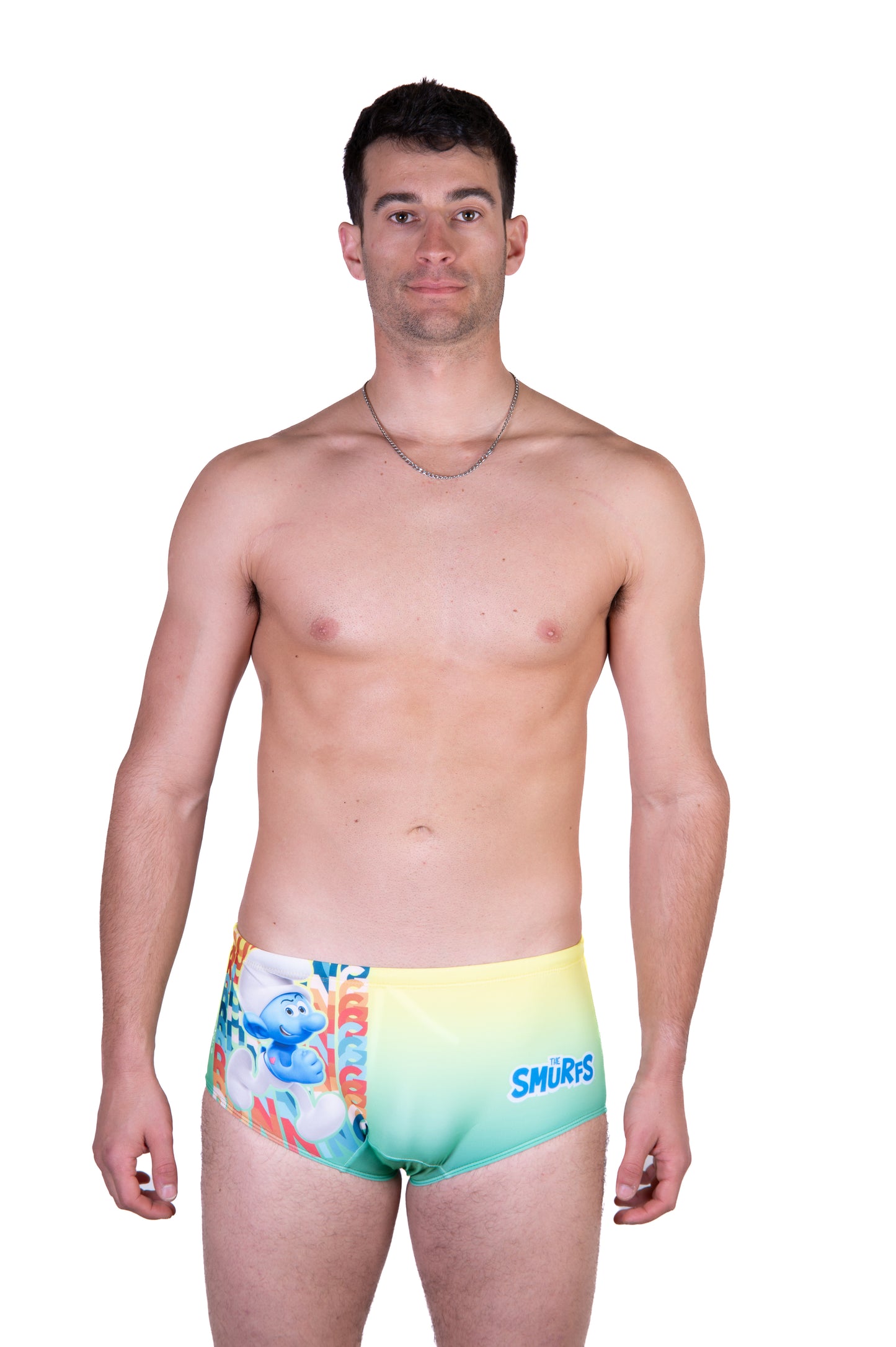 Costume da bagno da uomo - Smurf Running