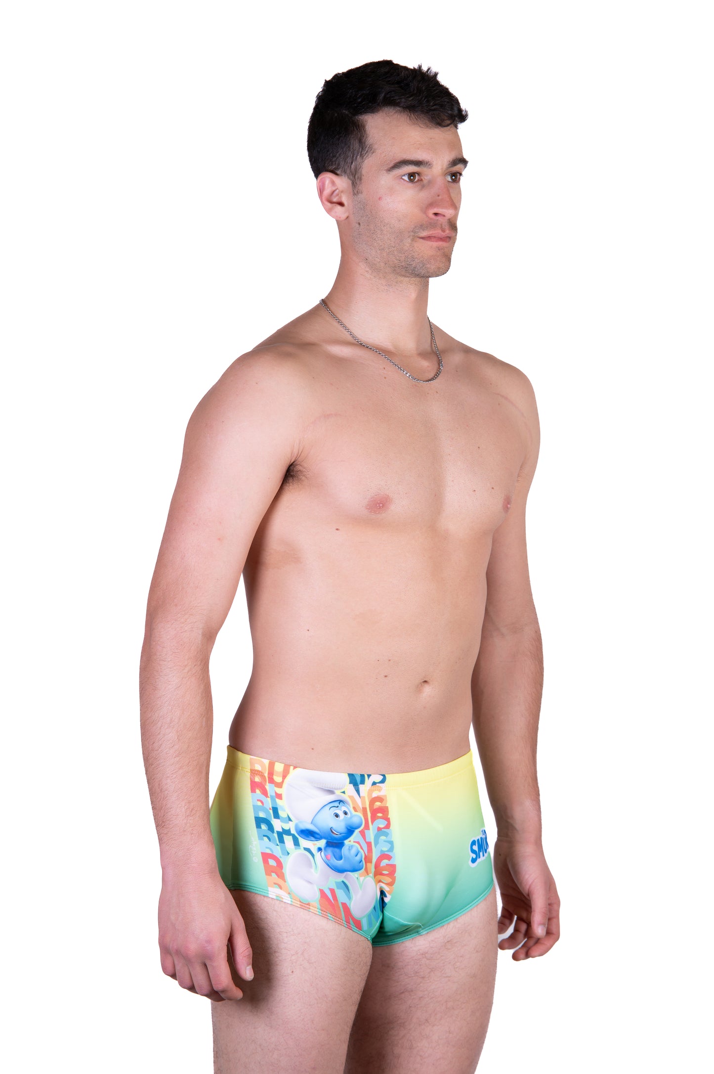 Costume da bagno da uomo - Smurf Running