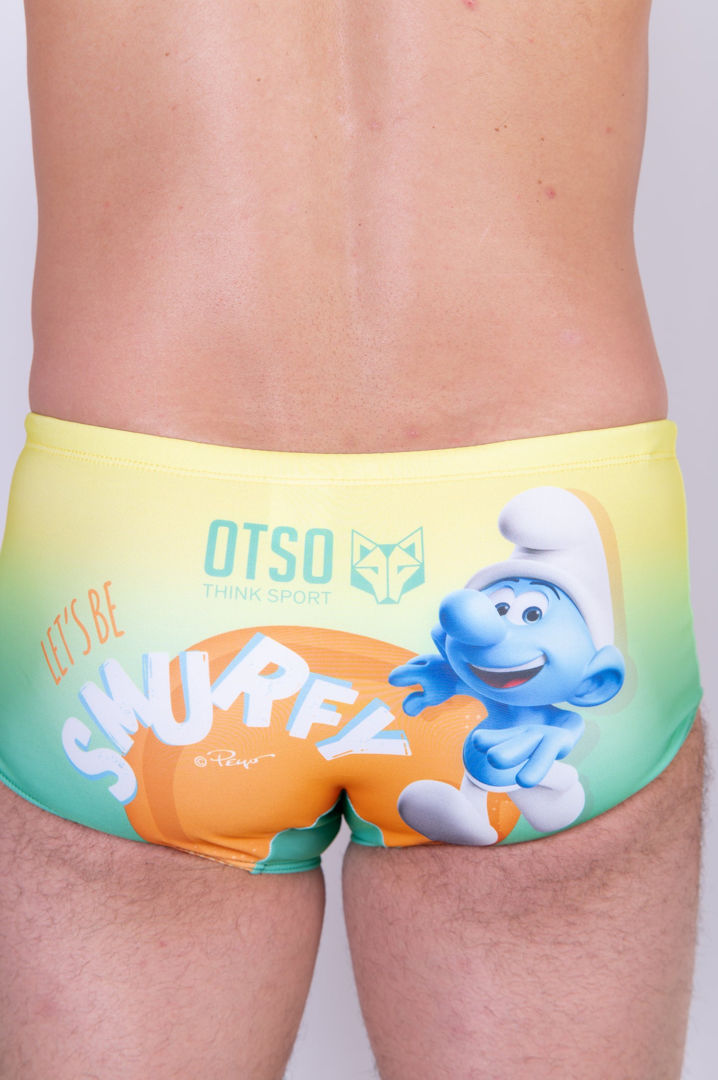 Costume da bagno da uomo - Smurf Running