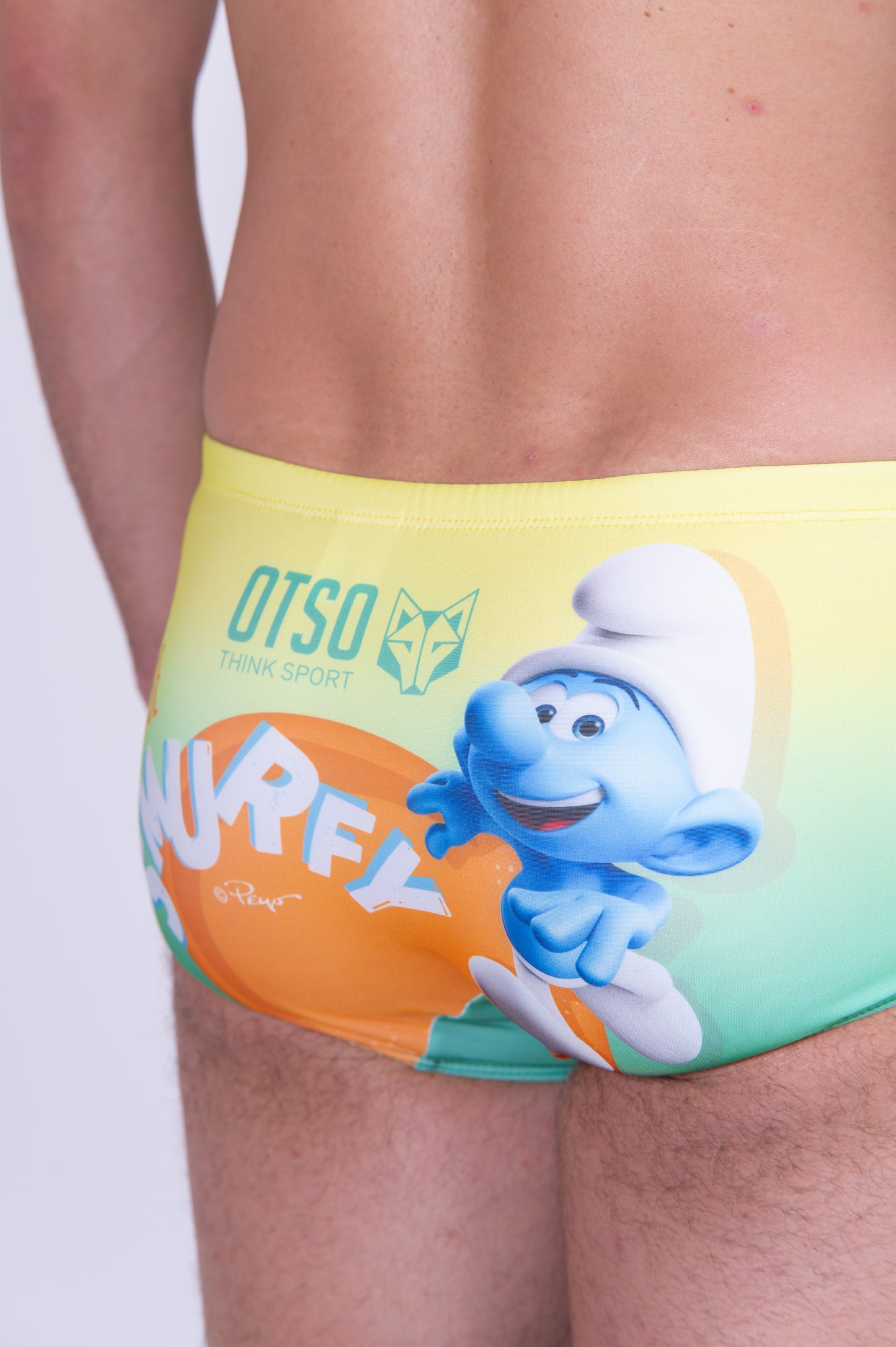 Costume da bagno da uomo - Smurf Running
