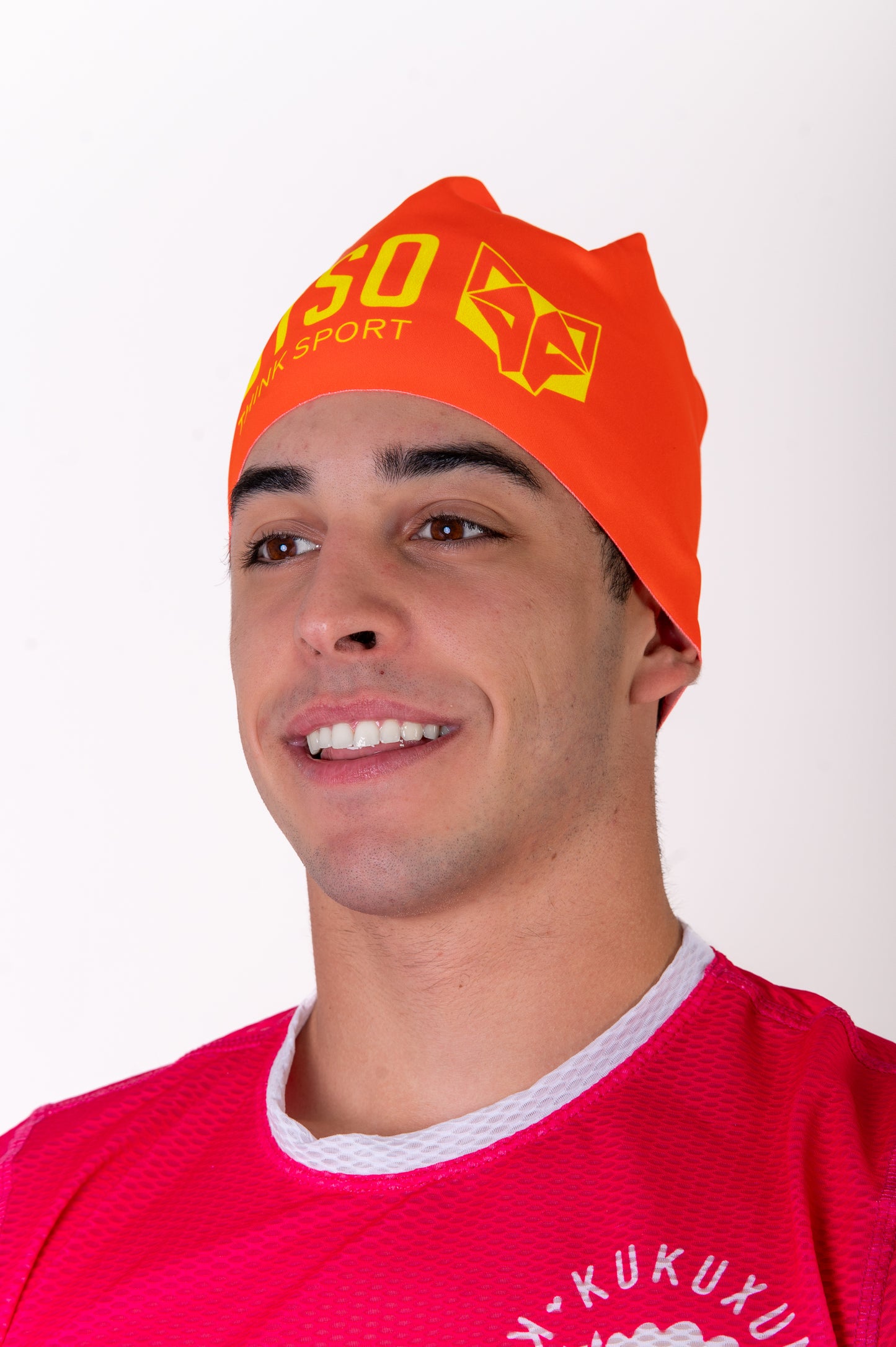 Gorro - Fluo Orange & Fluo Yellow