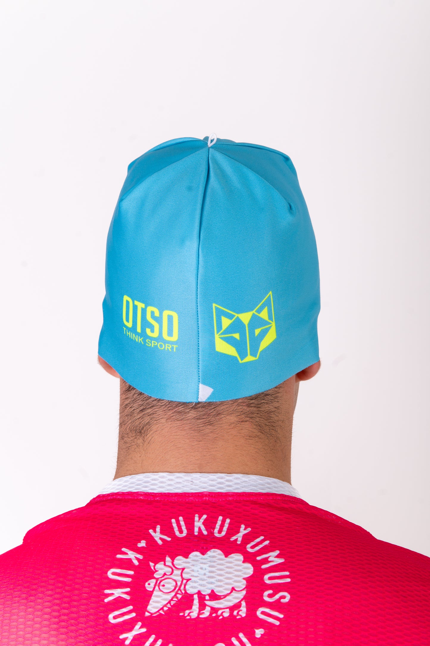 Gorro - Light Blue & Fluo Yellow