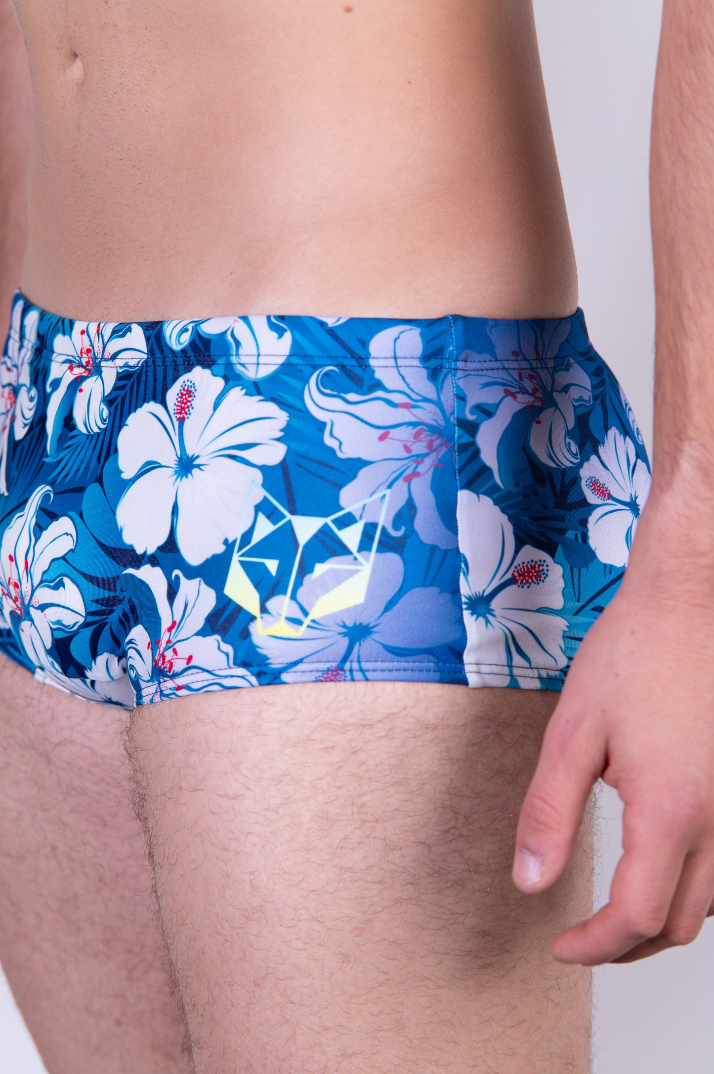 Maillot de bain trunk homme - Swim Bike Run Flower