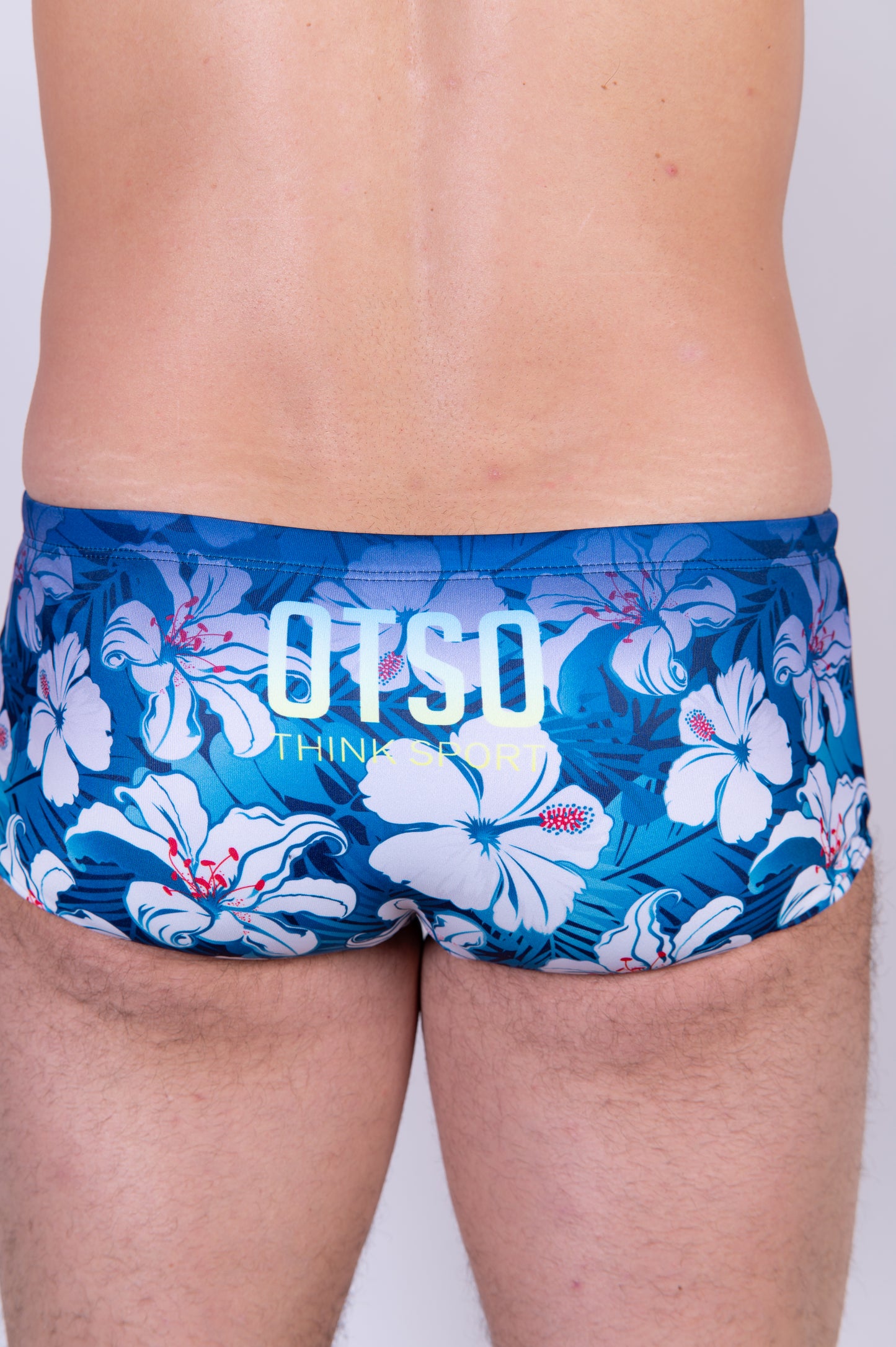 Maillot de bain trunk homme - Swim Bike Run Flower