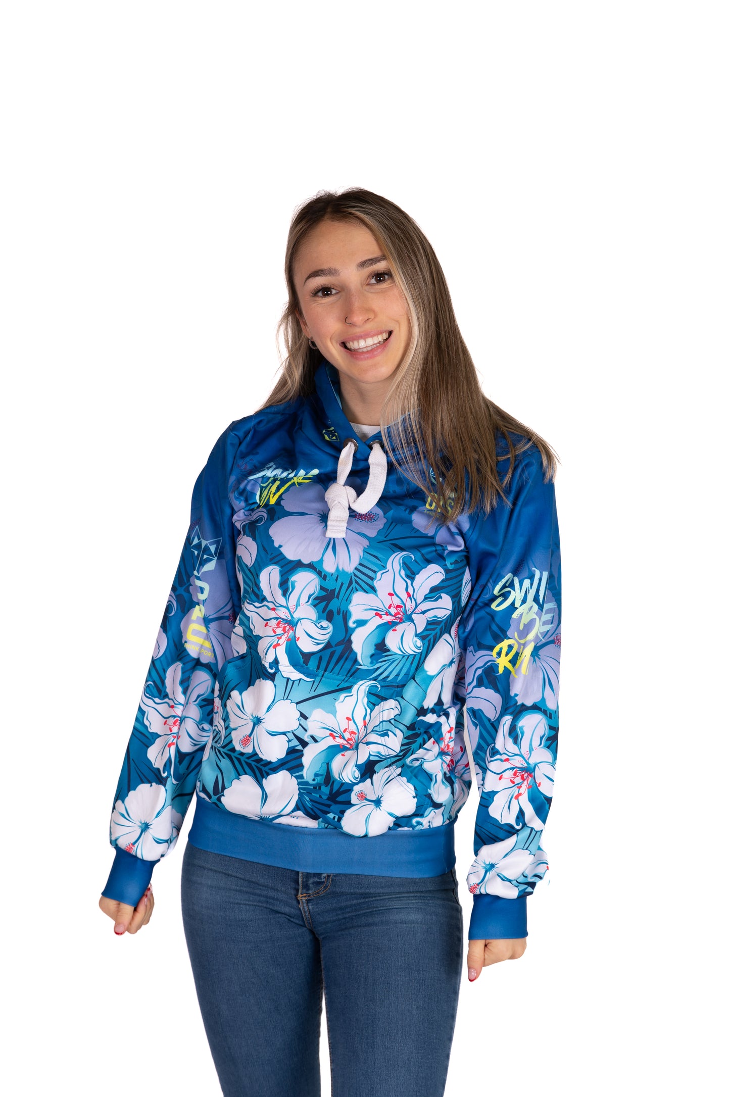 Dessuadora - Swim Bike Run Flower