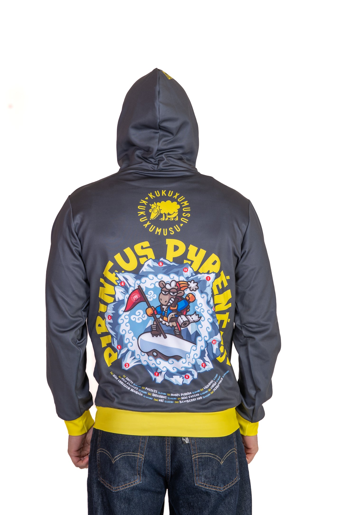 Sweat à capuche - Kukuxumusu Pirineus