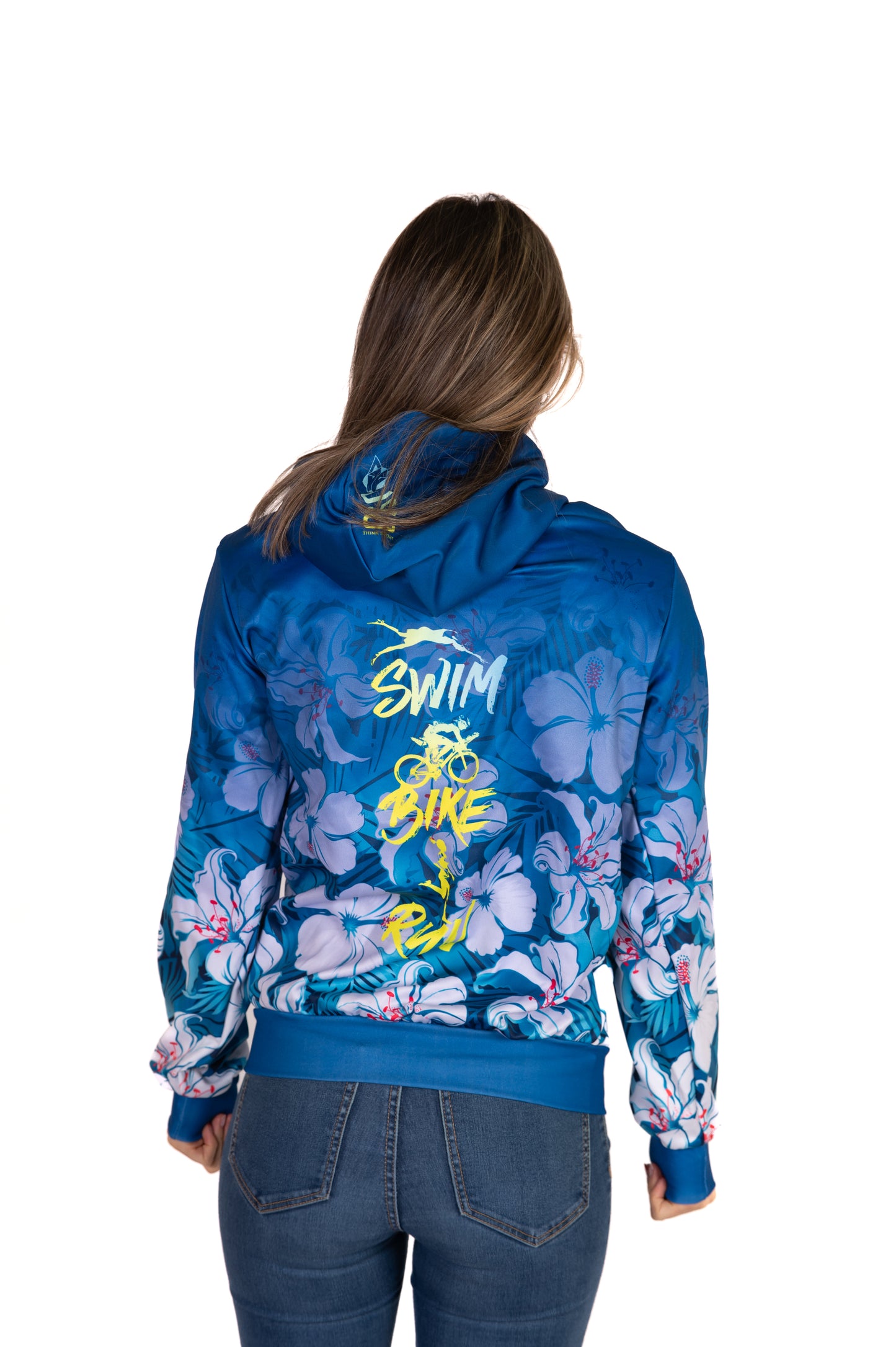 Dessuadora - Swim Bike Run Flower