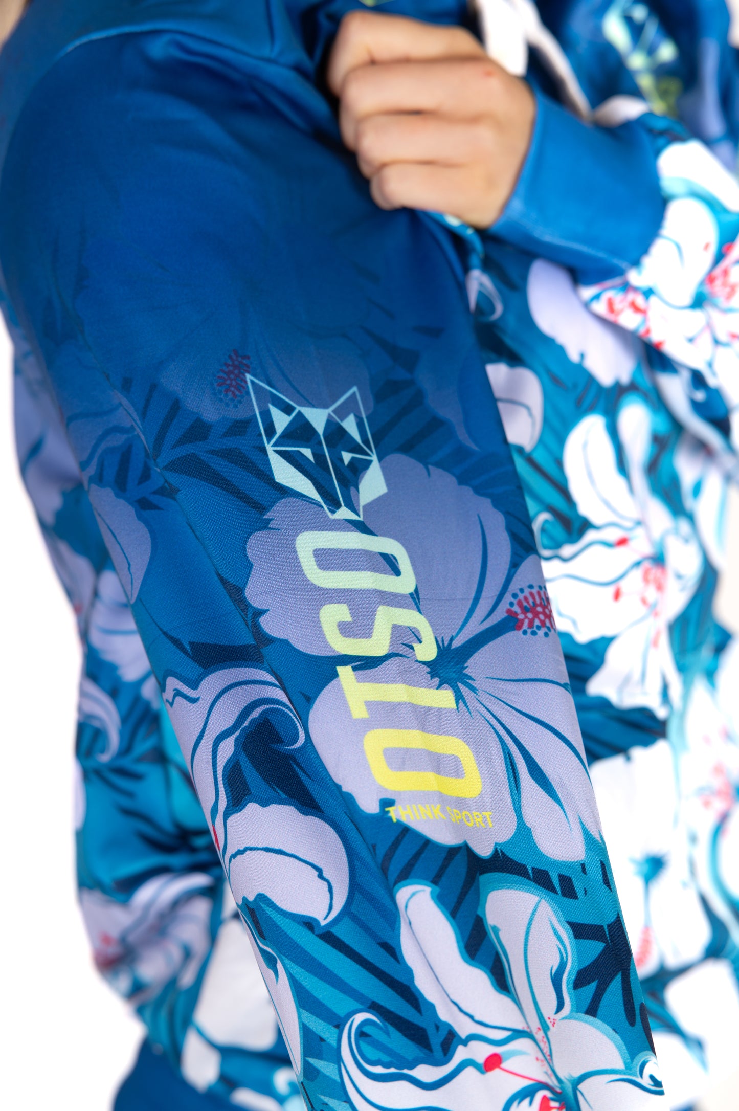 Dessuadora - Swim Bike Run Flower