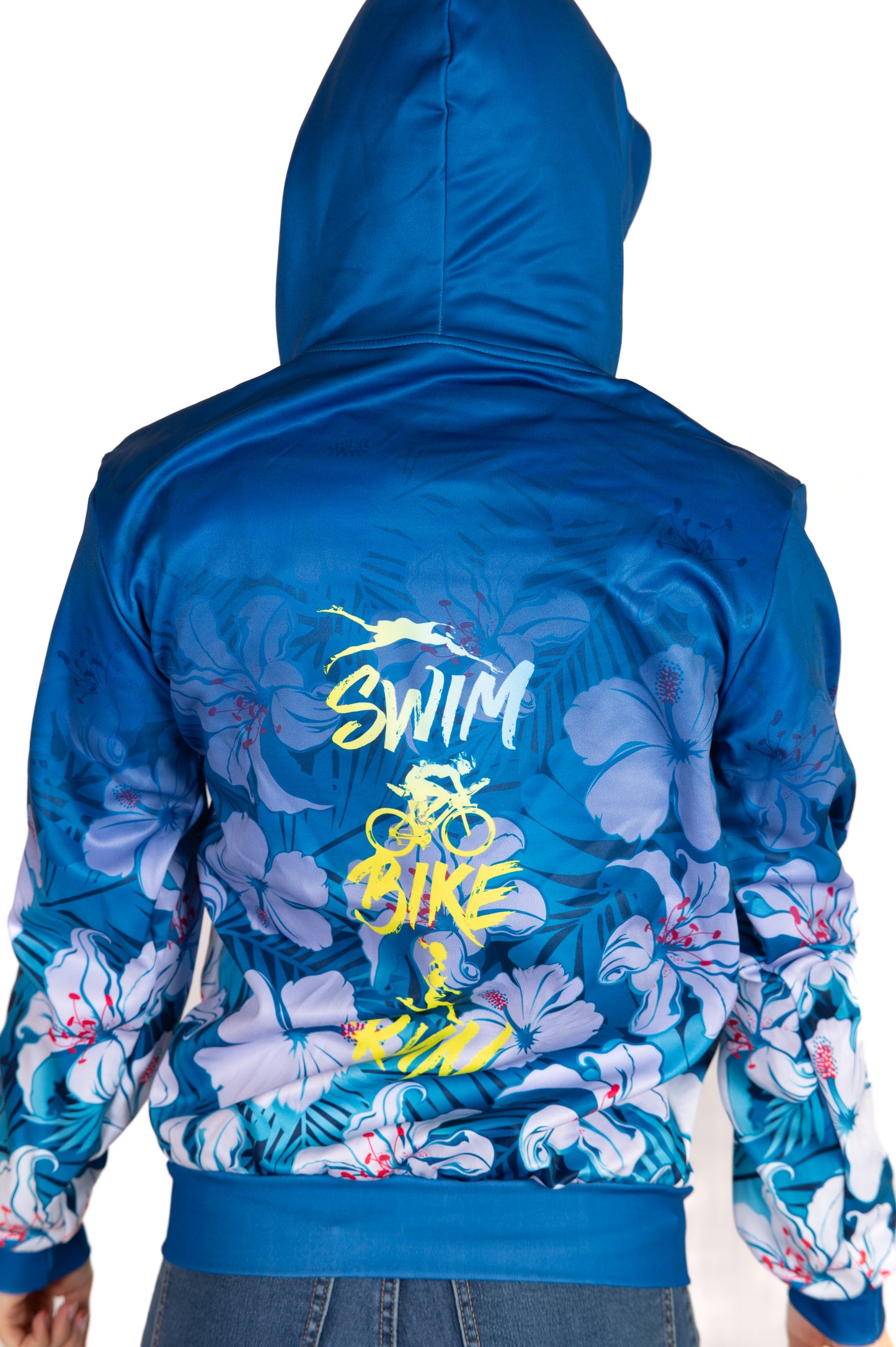 Dessuadora - Swim Bike Run Flower