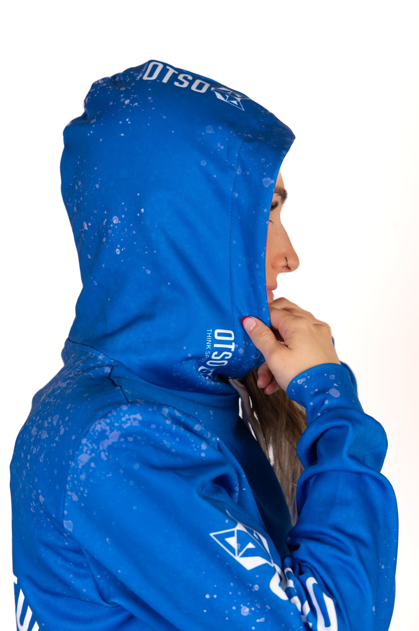 Hoodie - Running Stones Blue