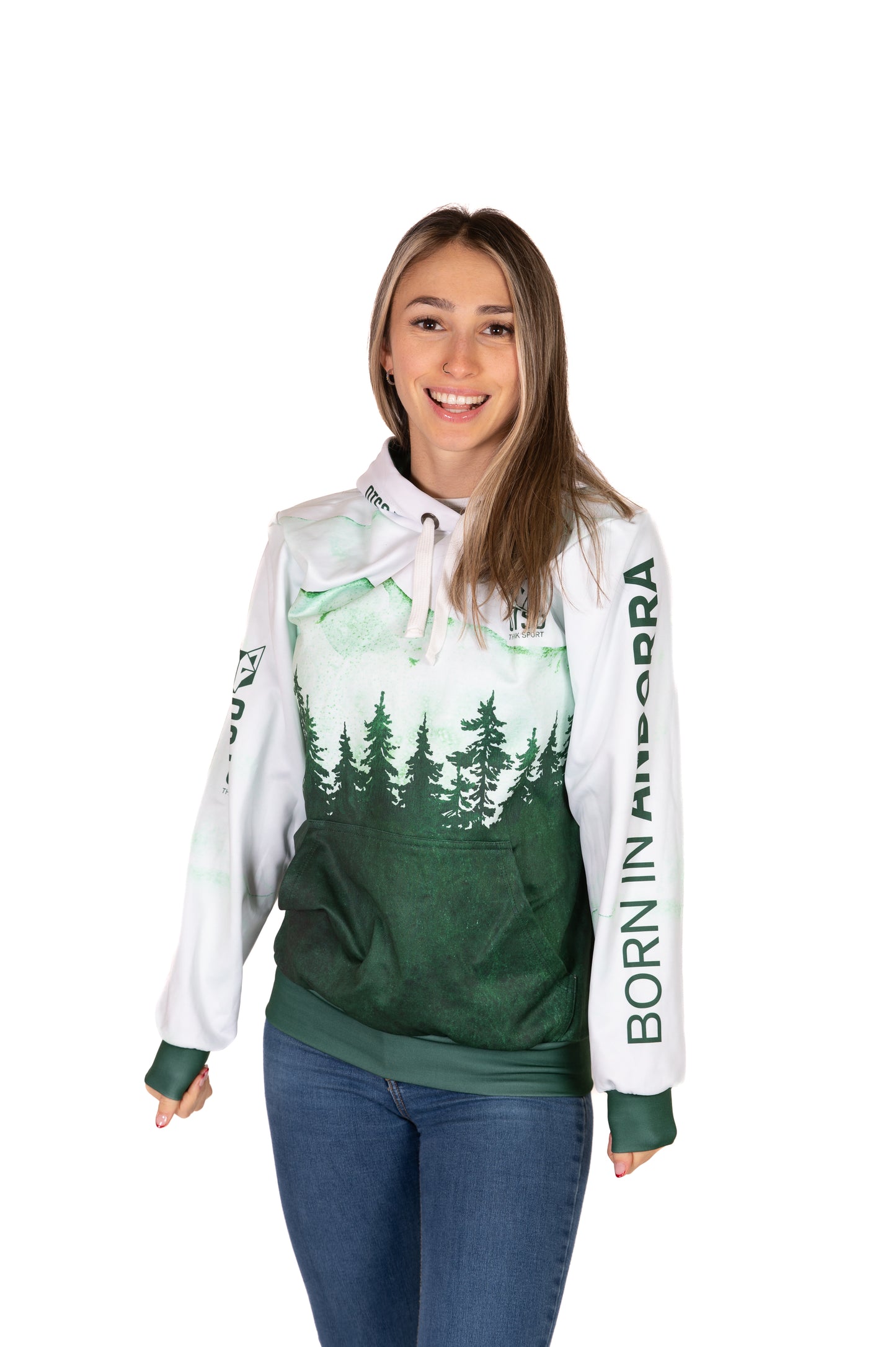 Hoodie - Green Forest