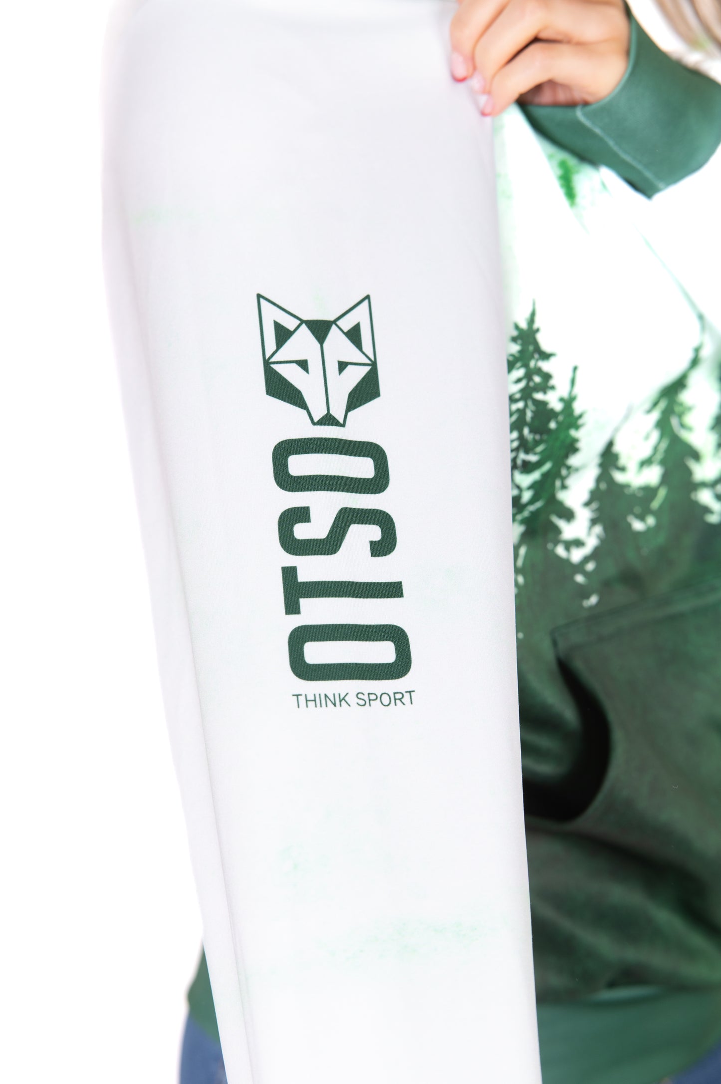 Hoodie - Green Forest