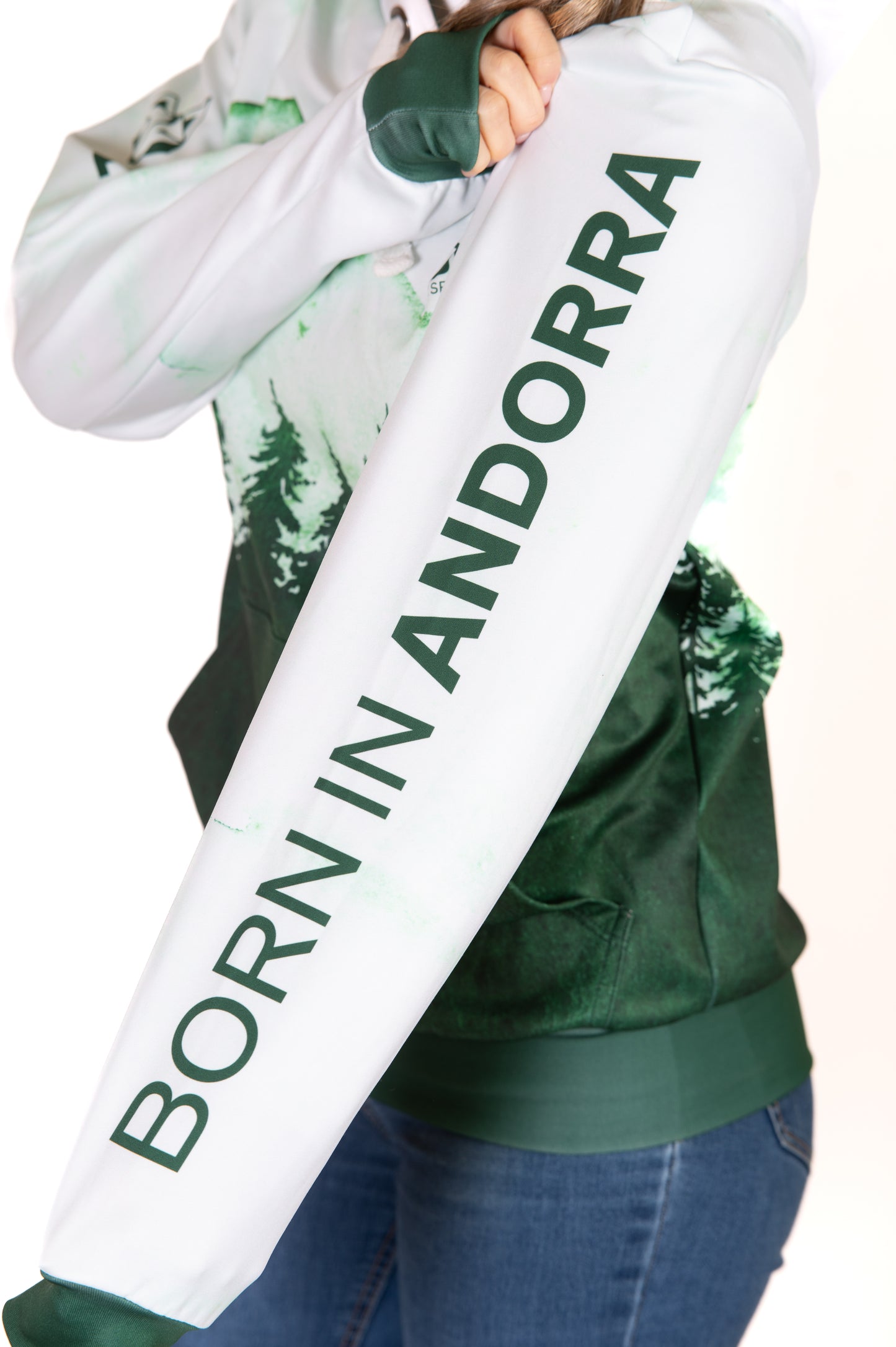 Hoodie - Green Forest