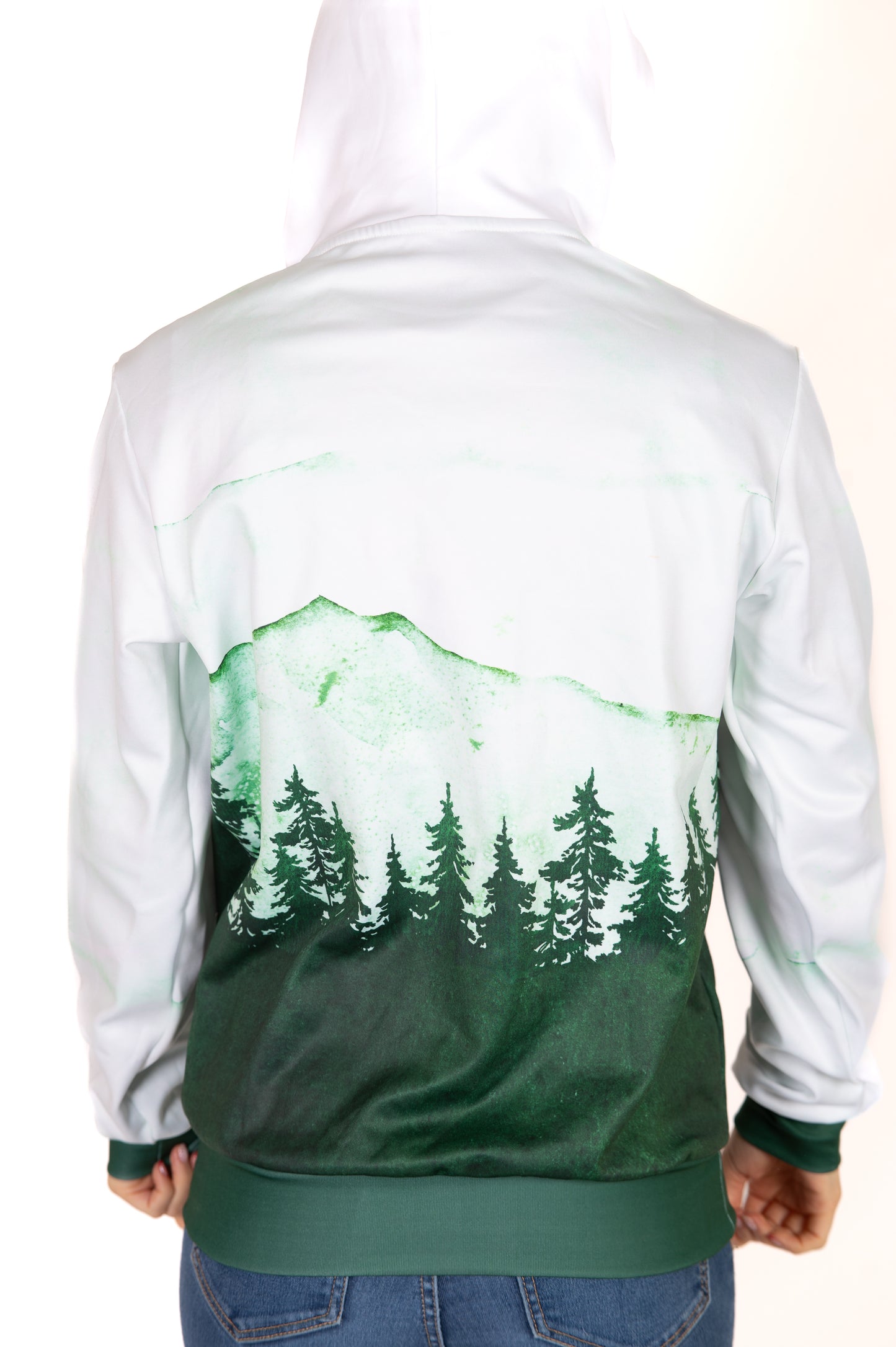 Hoodie - Green Forest