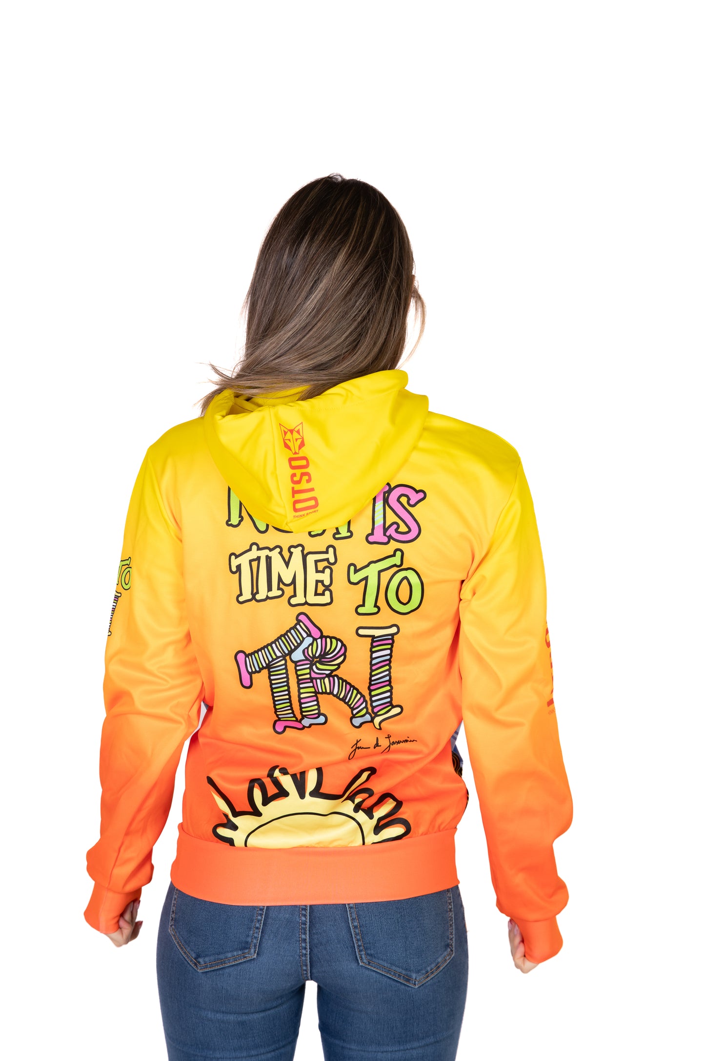 Dessuadora - Time to tri Woman Run