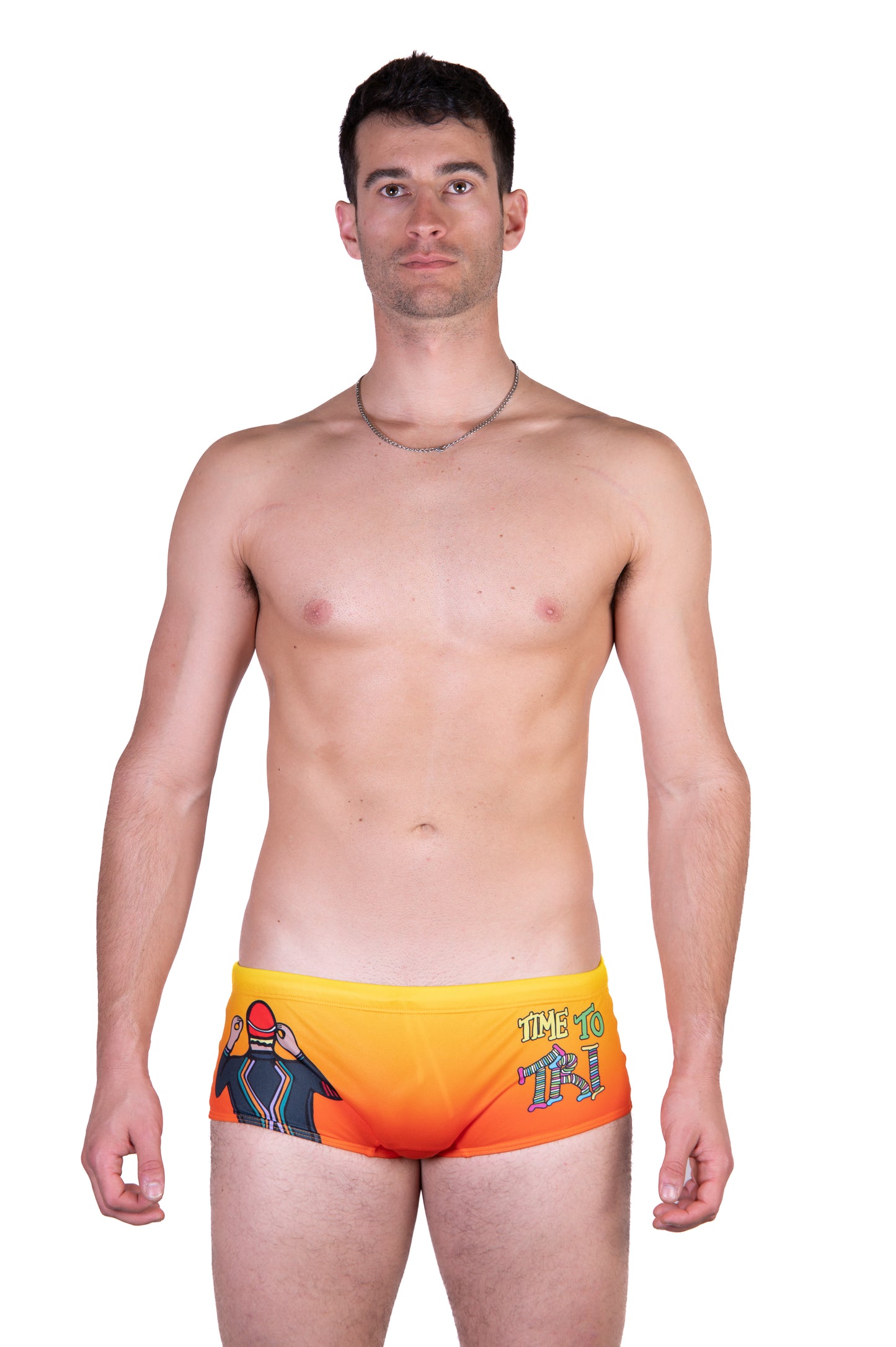 Maillot de bain trunk homme - Time to Tri swim