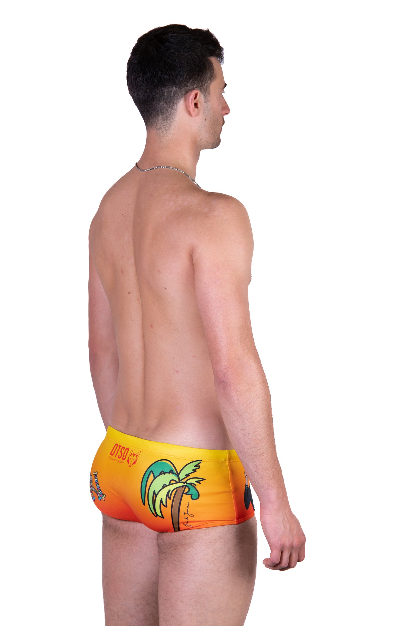 Maillot de bain trunk homme - Time to Tri swim