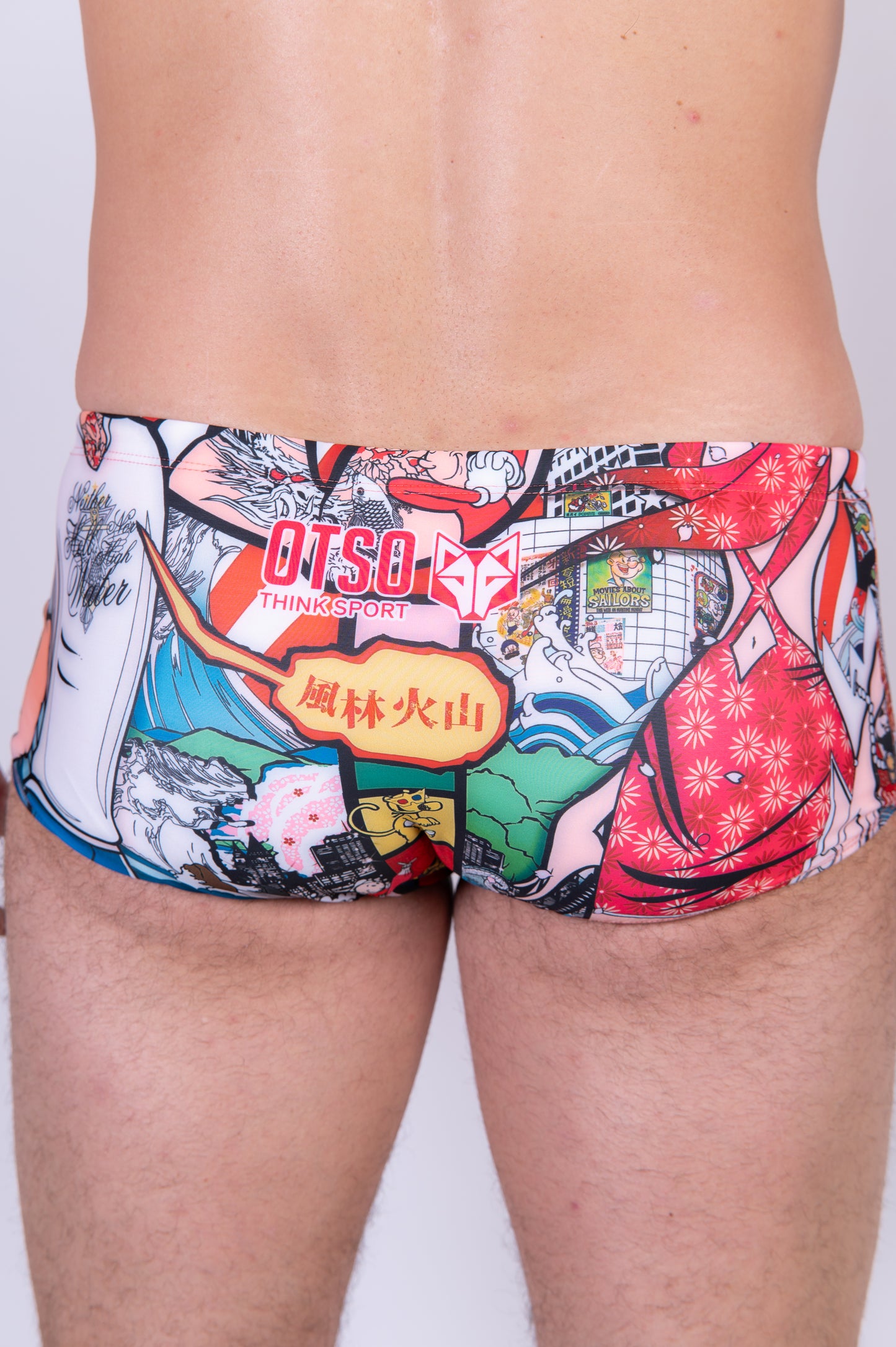 Men's trunk swimsuit - Popeye Art Show