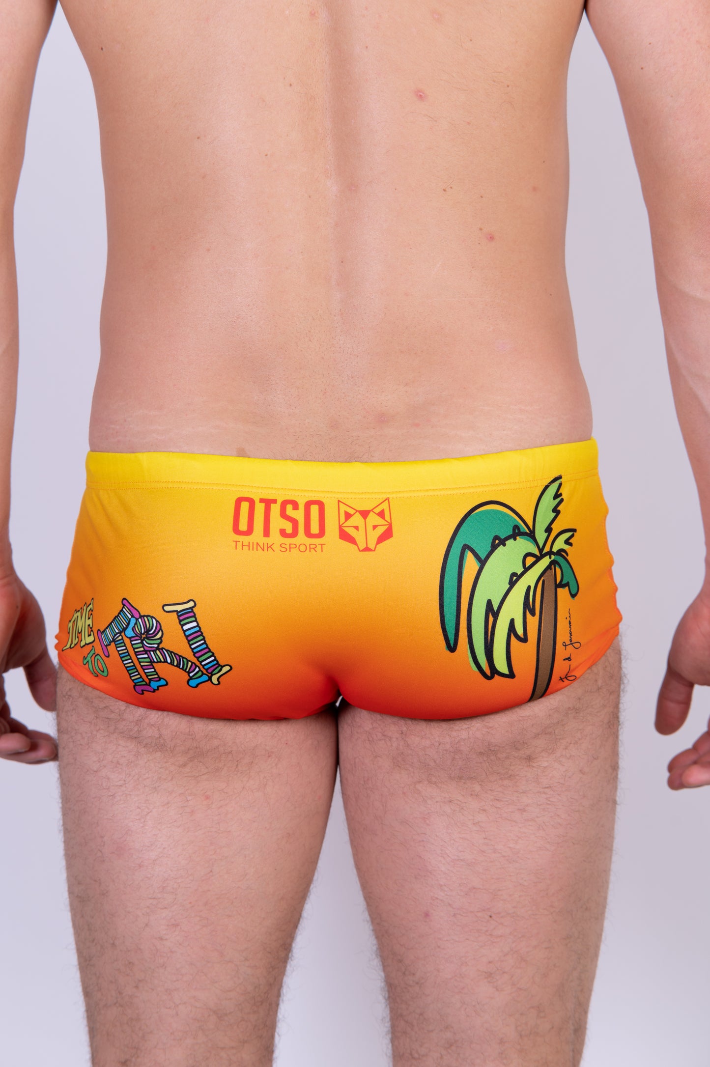 Men's trunk swimsuit - Time to tri Bike