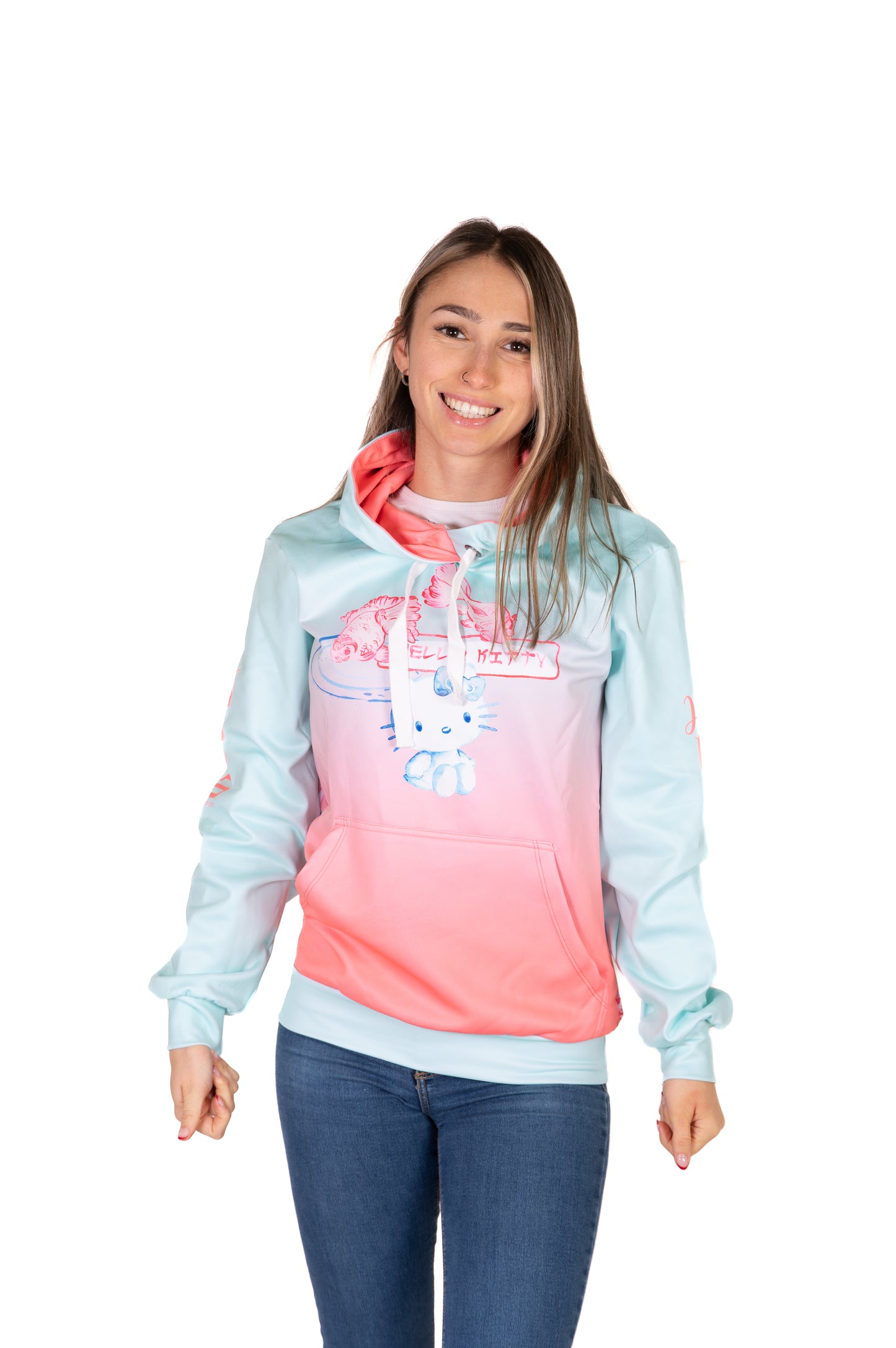 Sweatshirt - Hello Kitty Wave