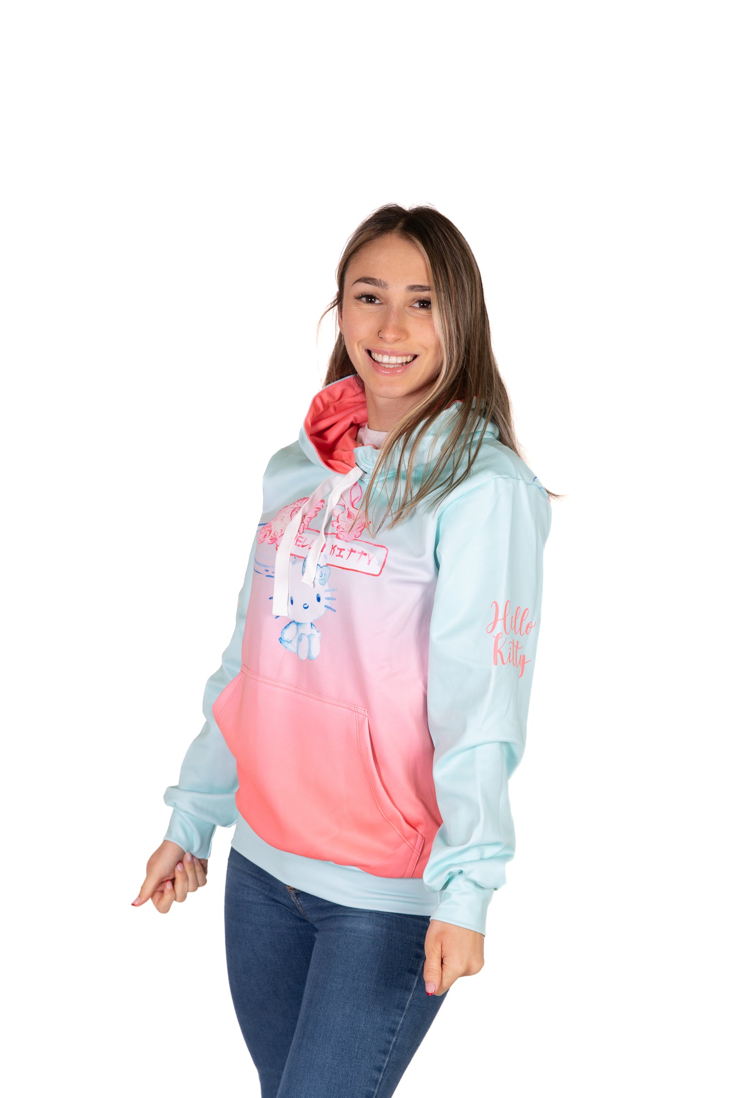 Sweatshirt - Hello Kitty Wave