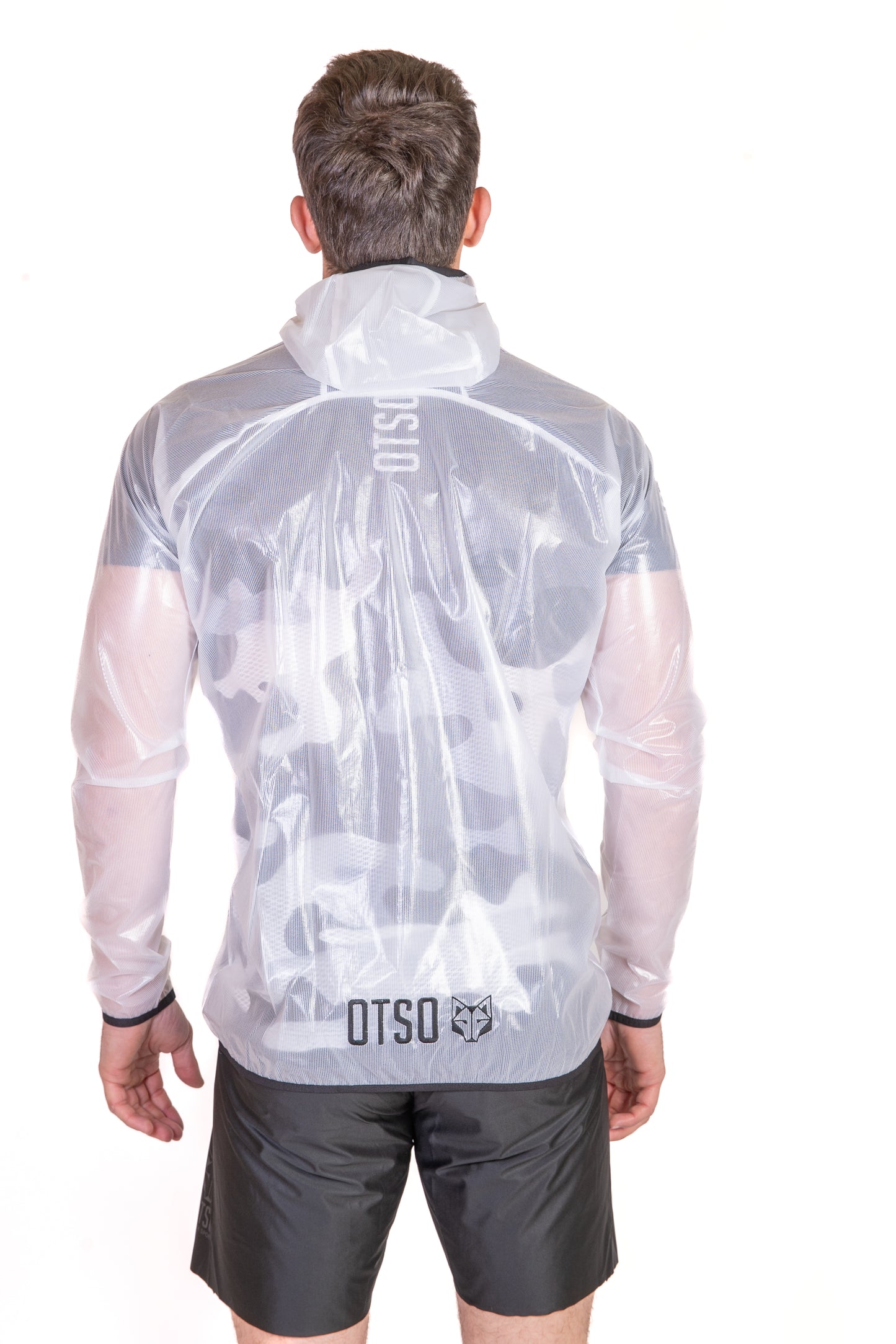 Waterproof Jacket - White & Black