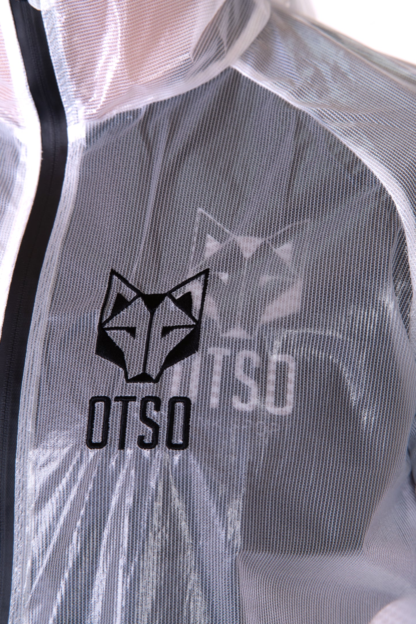 Waterproof Jacket - White & Black