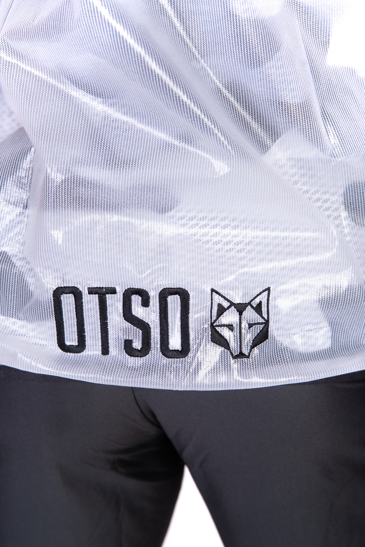 Waterproof Jacket - White & Black