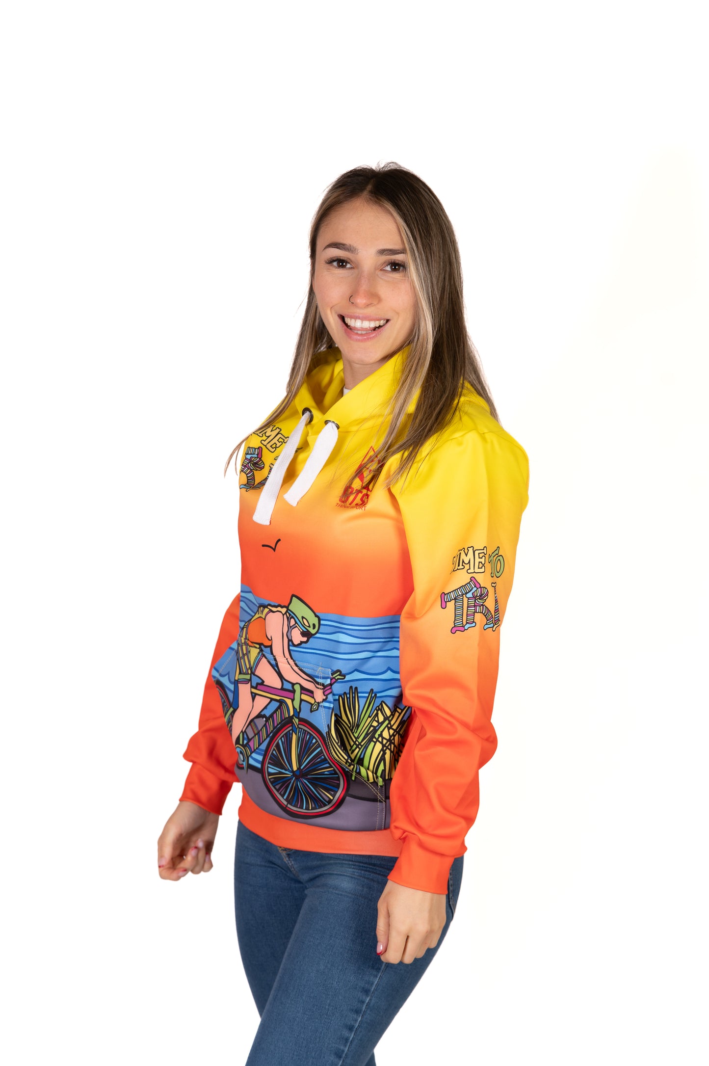 Dessuadora - Time to tri Woman Bike