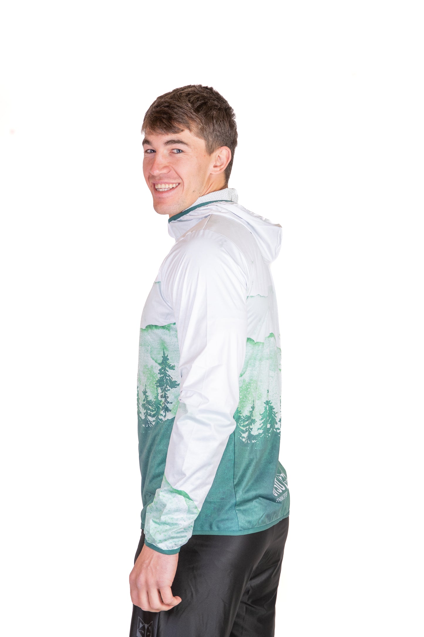 Unisex Running Jacket - Green Forest