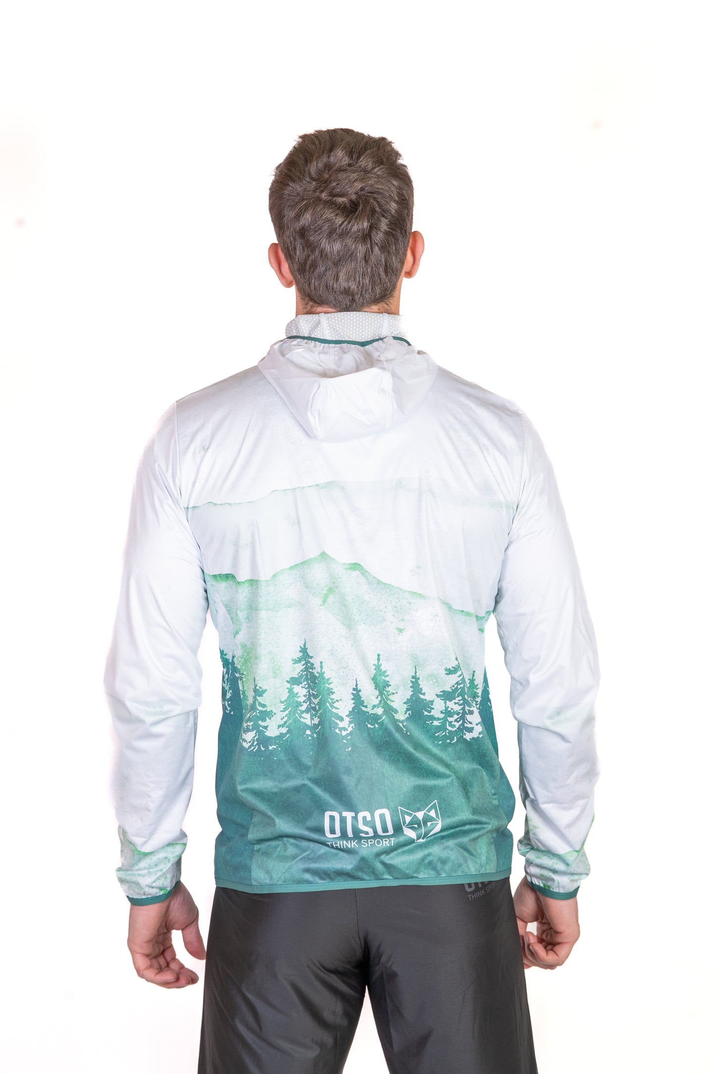 Unisex Running Jacket - Green Forest