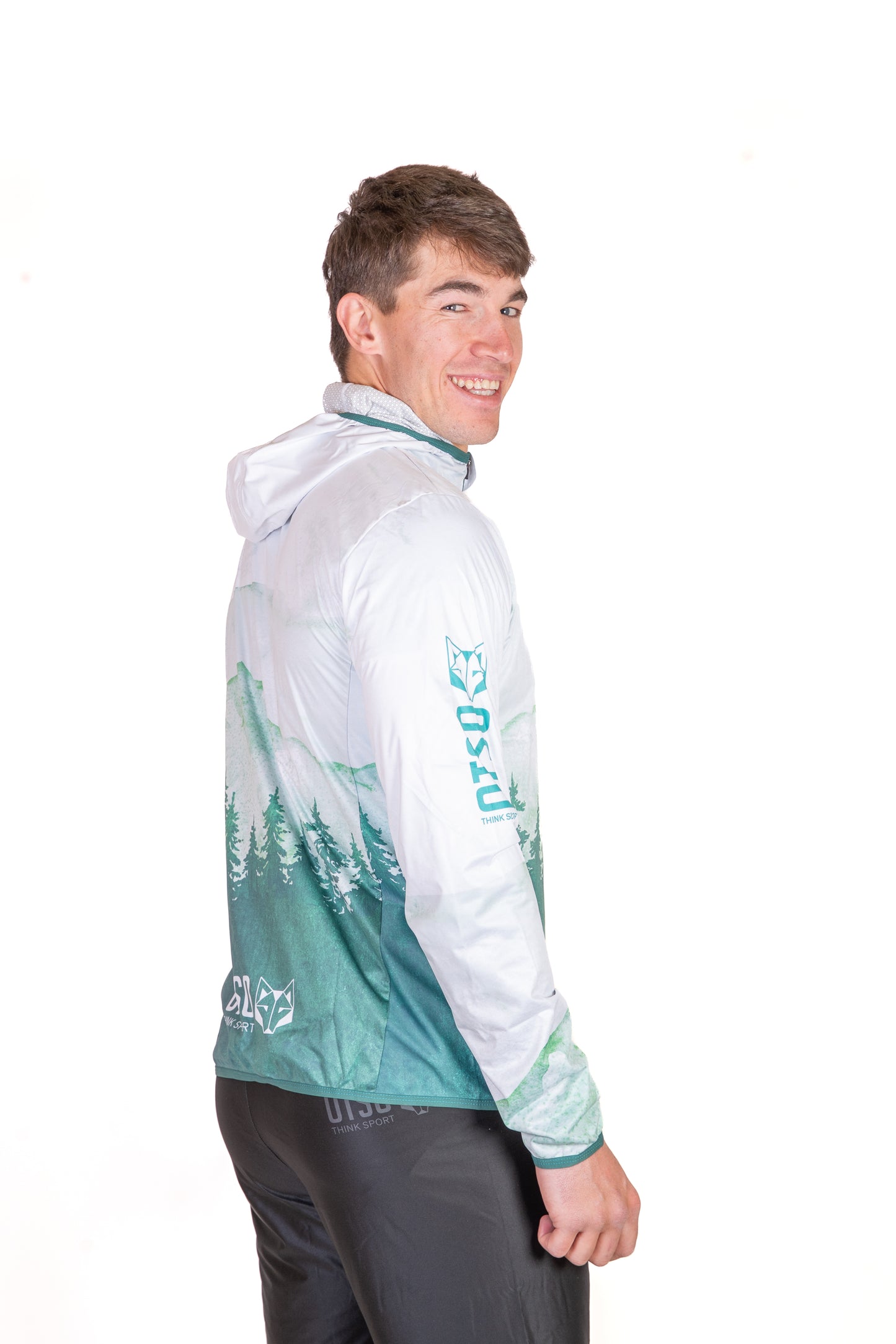 Unisex Running Jacket - Green Forest