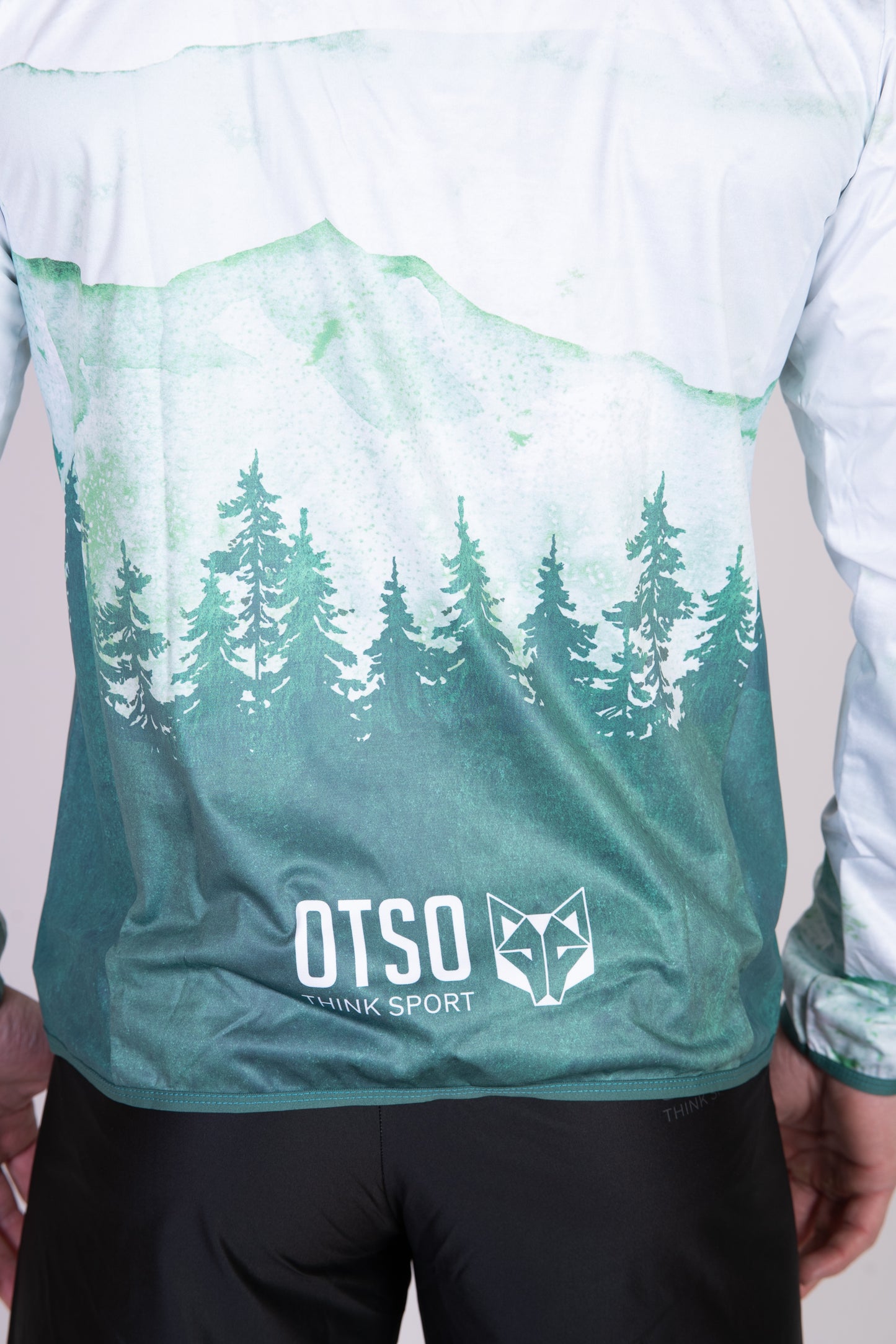 Unisex Running Jacket - Green Forest