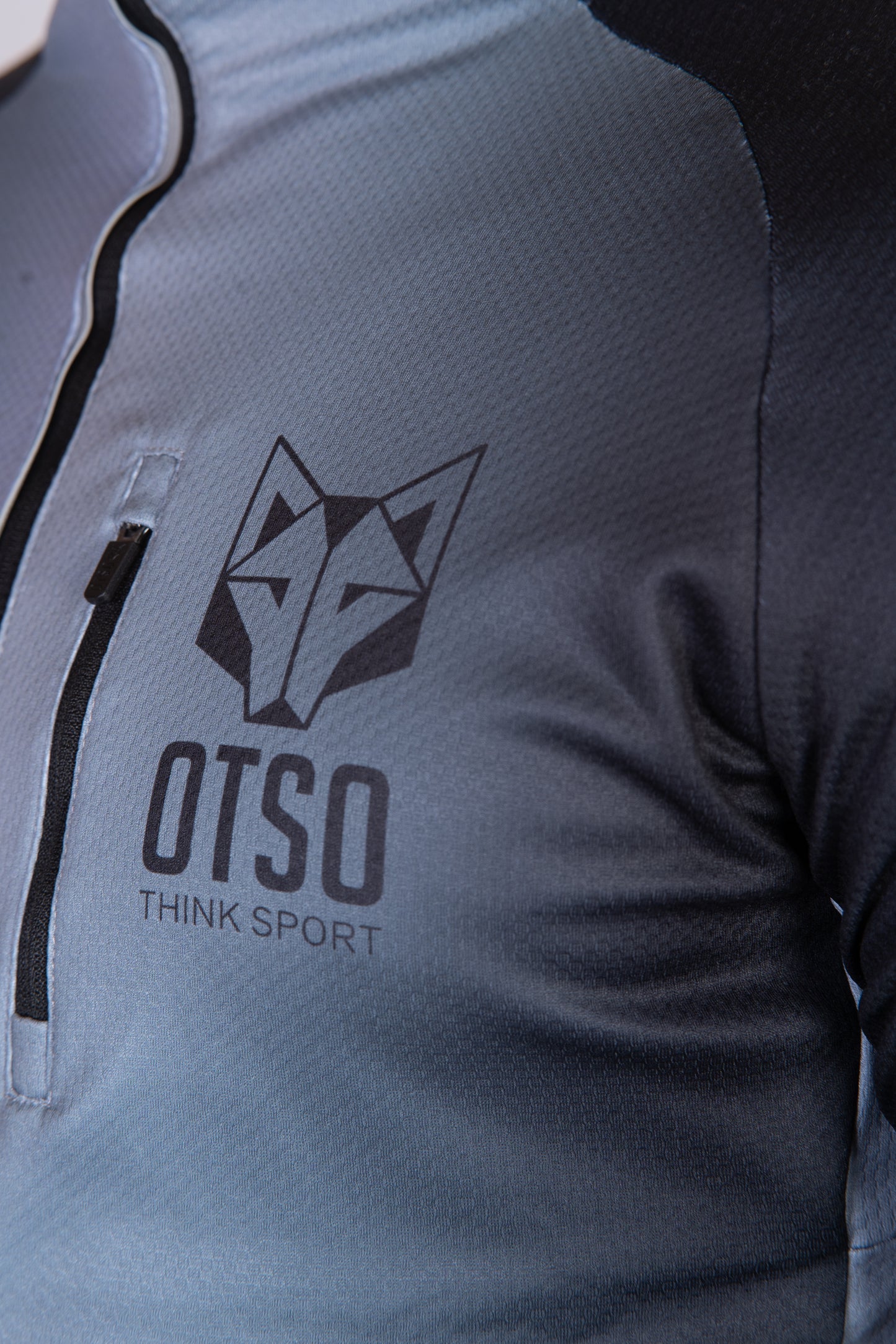 Unisex sport hoodie - Black & Grey