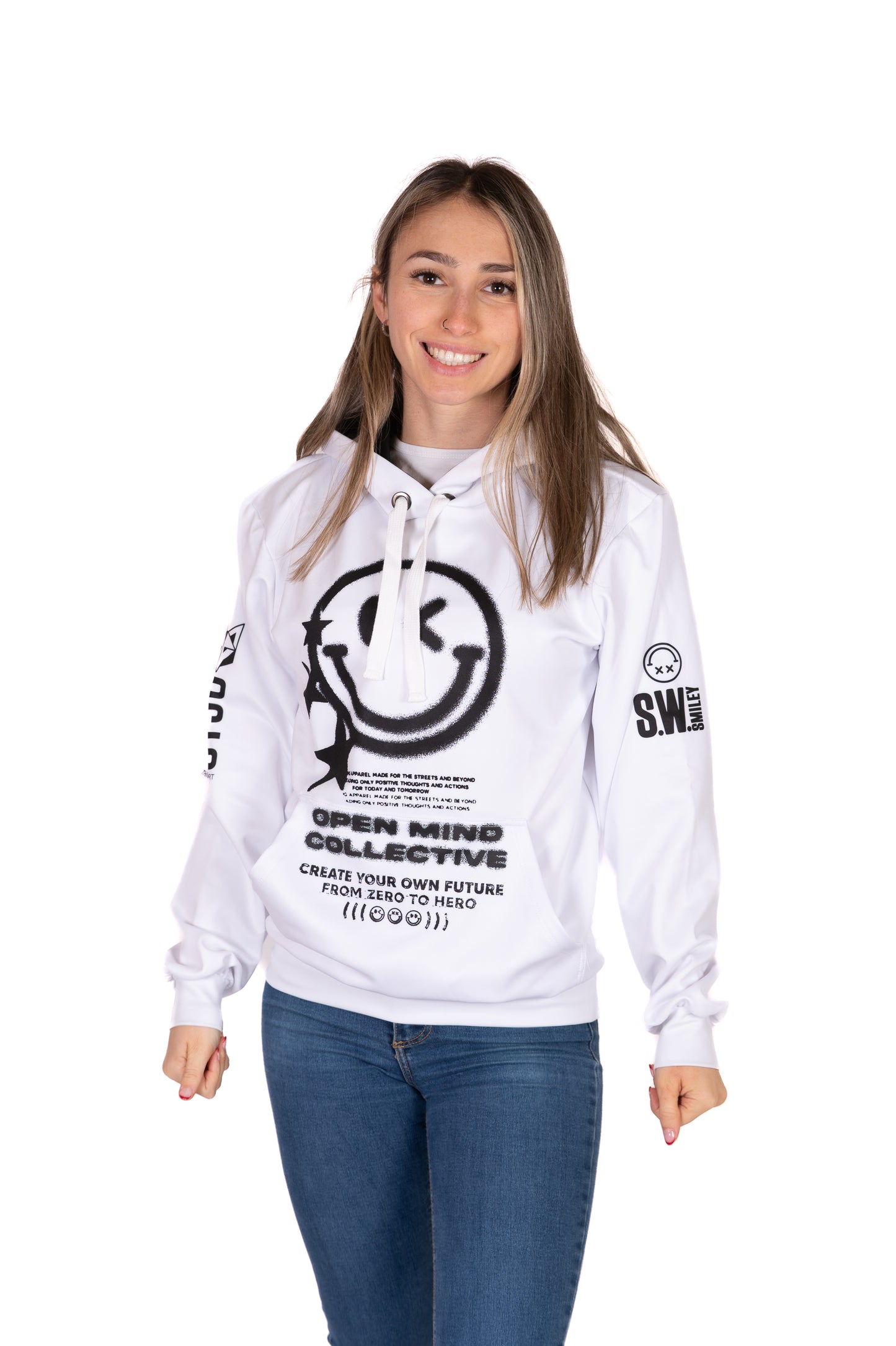 Felpa - S.W.Smiley Airbrushed Infinity