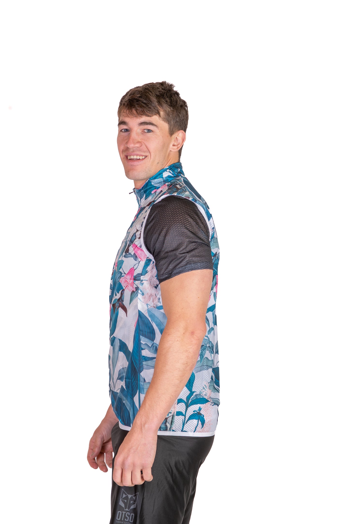 Unisex Running Vest - Garden