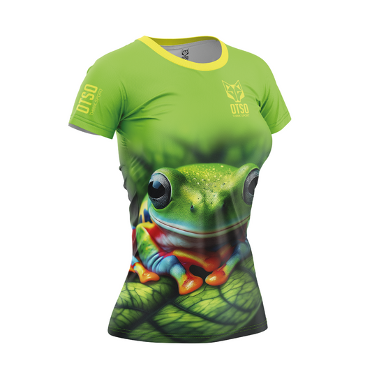 Ribbit Madafaka Maglietta Donna Taglio Ampio Divertente Da Ribbit Madafaka Maglietta Donna Taglio Ampio Divertente Da