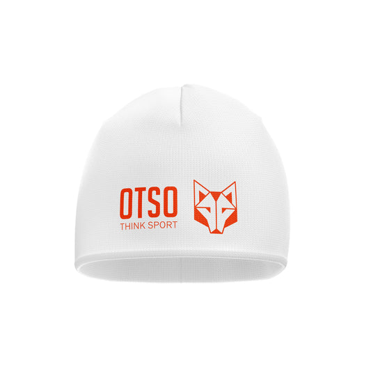 Gorro - White & Fluo Orange