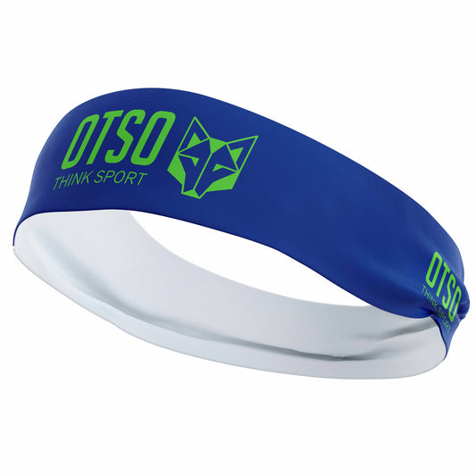 Cinta de cabeza - OTSO Sport Electric Blue / Fluo Green
