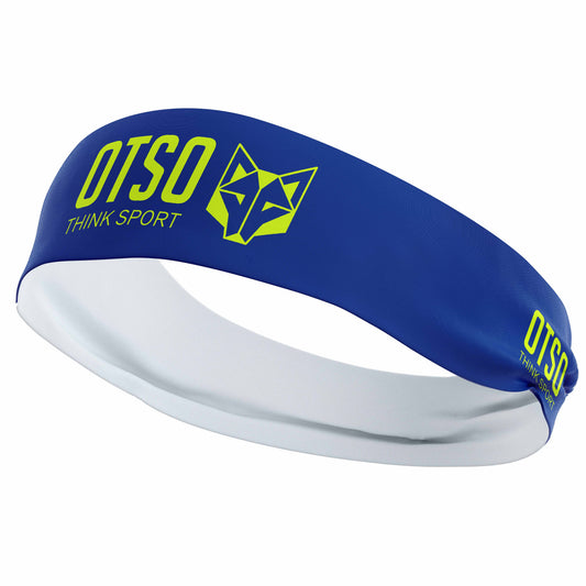 Cinta de cabeza - OTSO Sport Electric Blue / Fluo Yellow