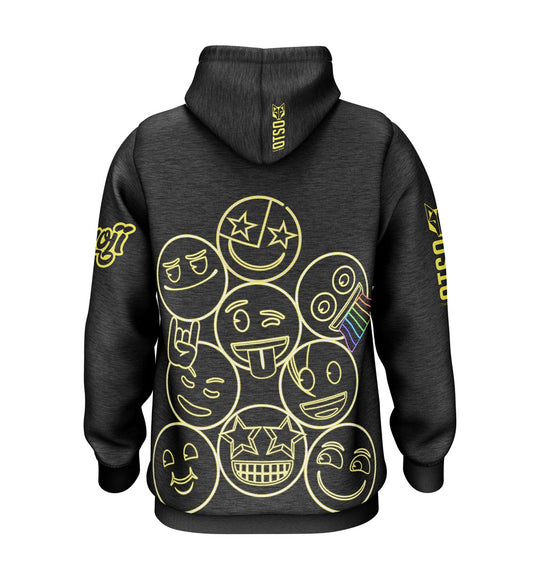Sudadera - Emoji Neon Faces
