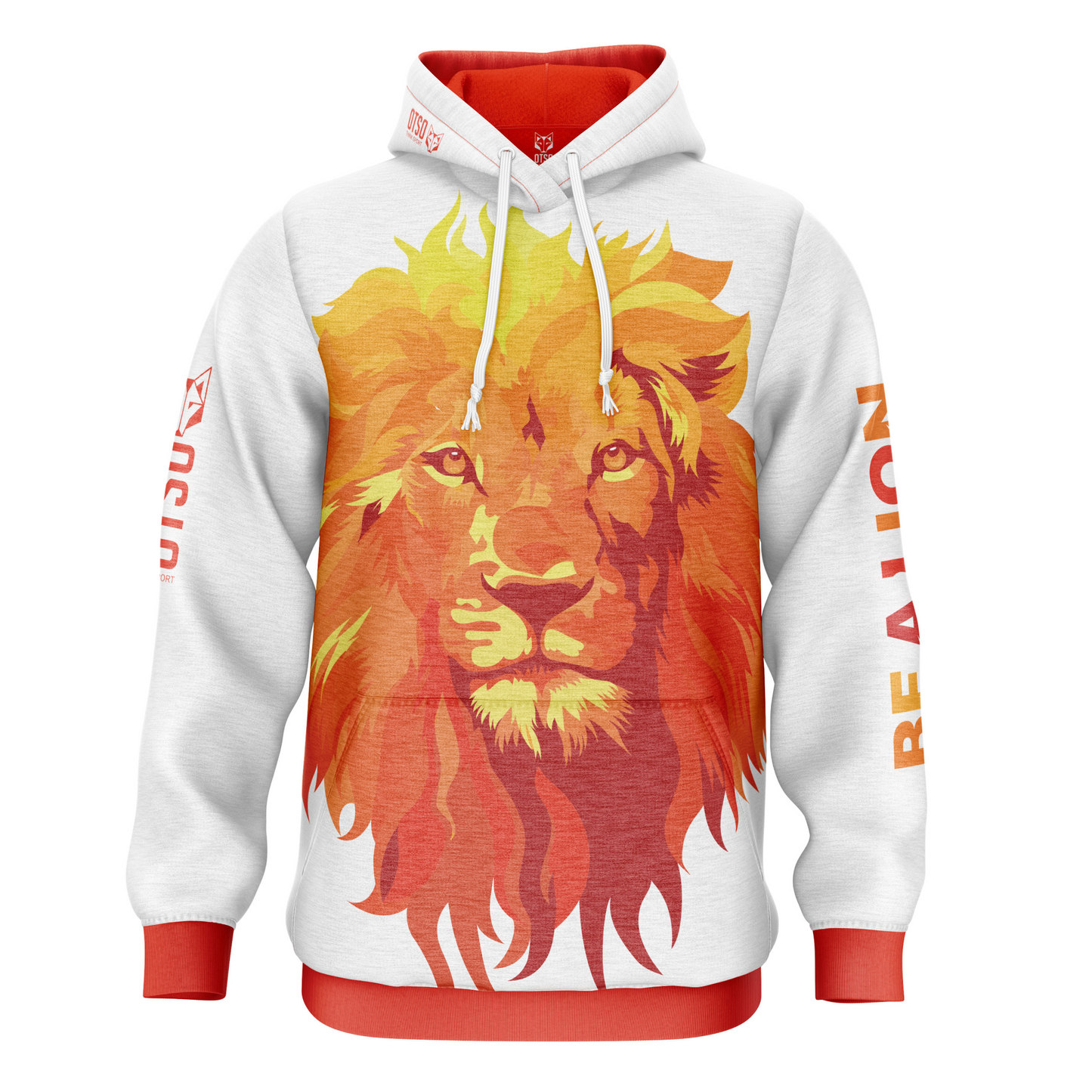 Sudadera - Be A Lion Orange