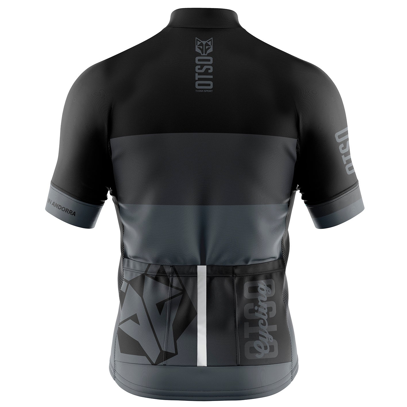 Women's short sleeve cycling jersey - Black