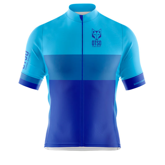 Men's short sleeve cycling jersey - Aoki