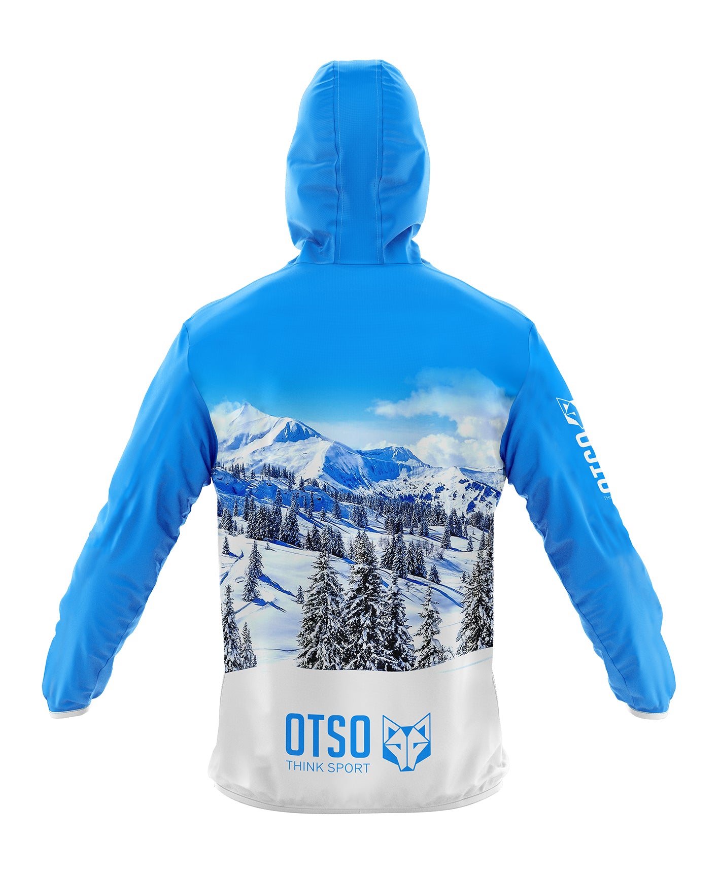 Unisex Running Jacket - Snow Forest