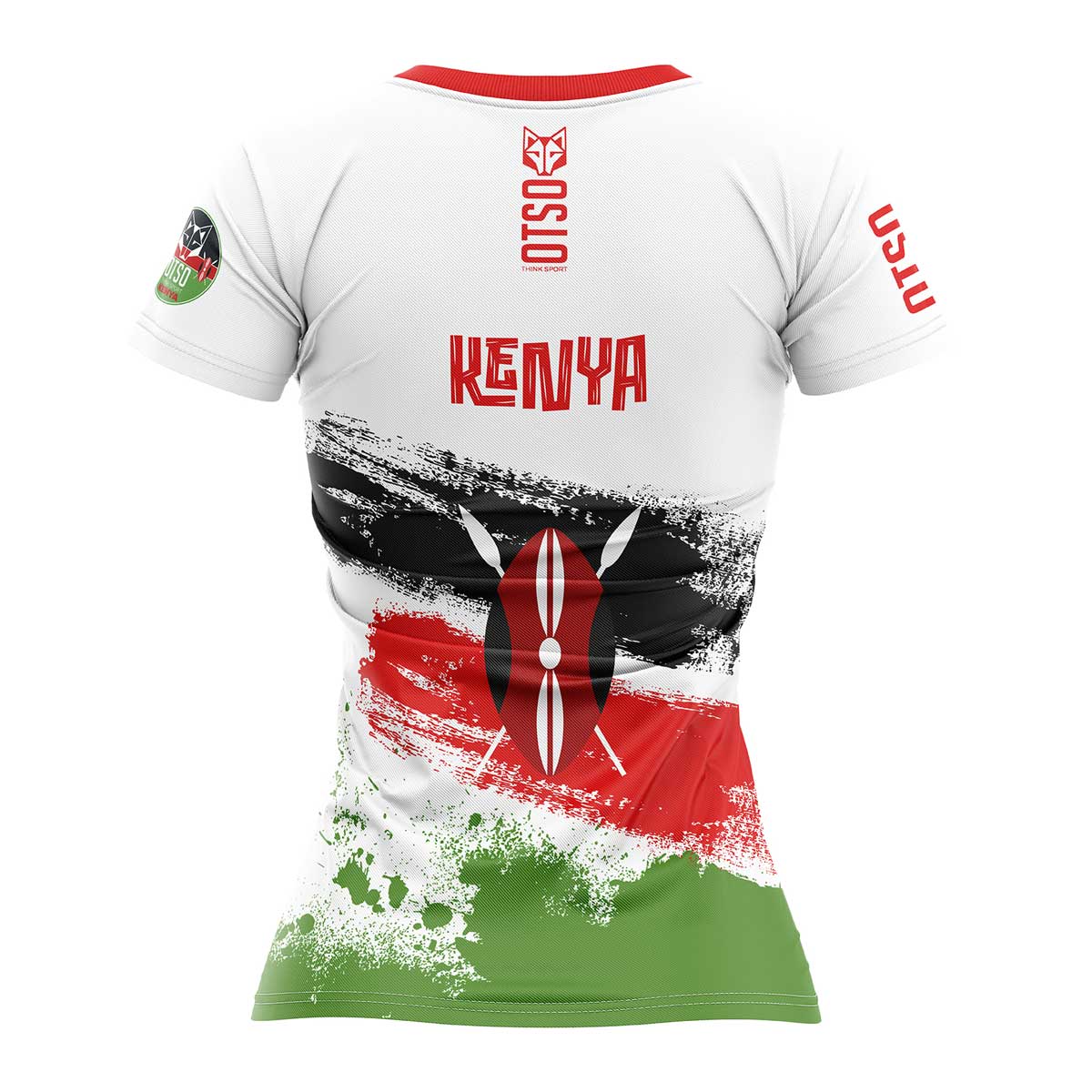 Camiseta manga corta mujer - Kimbia Kenya